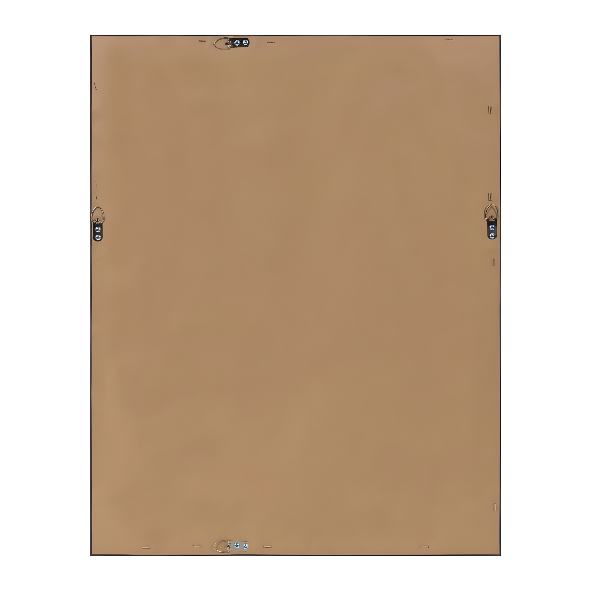 Black Framed Gray Linen Fabric Pinboard, 23.5 x 29.5
