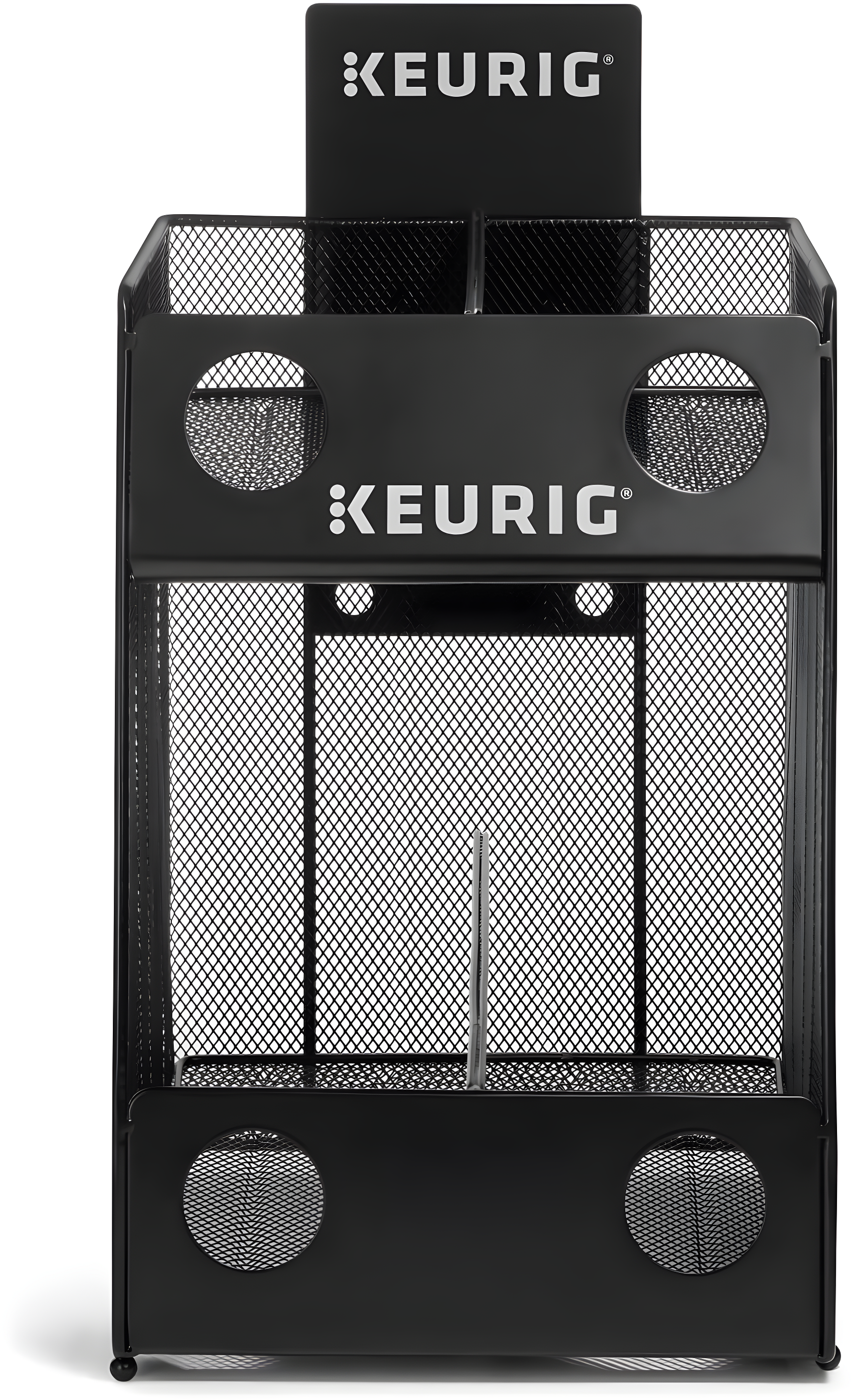 Keurig Mesh K-Cup® Pod 4-Sleeve Storage Rack - Metal - 1 Carton
