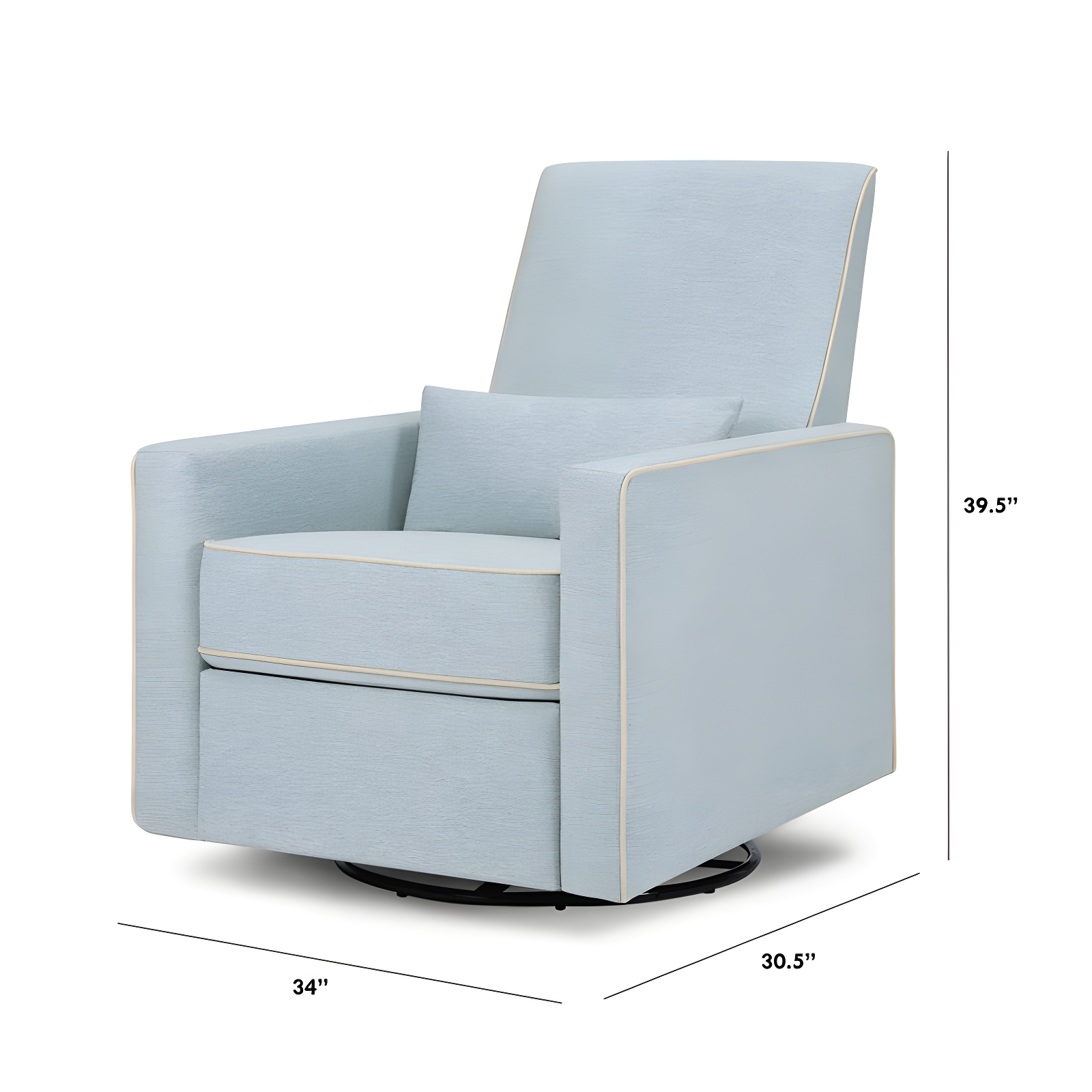 Piper Swivel Reclining Glider