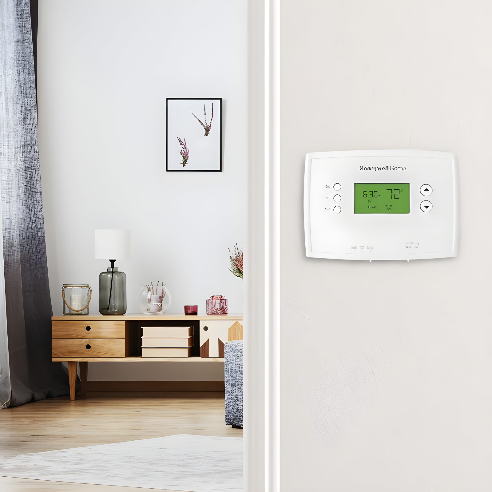 Honeywell Home Honeywell Home Smart Programmable Universally Compatible Thermostat White