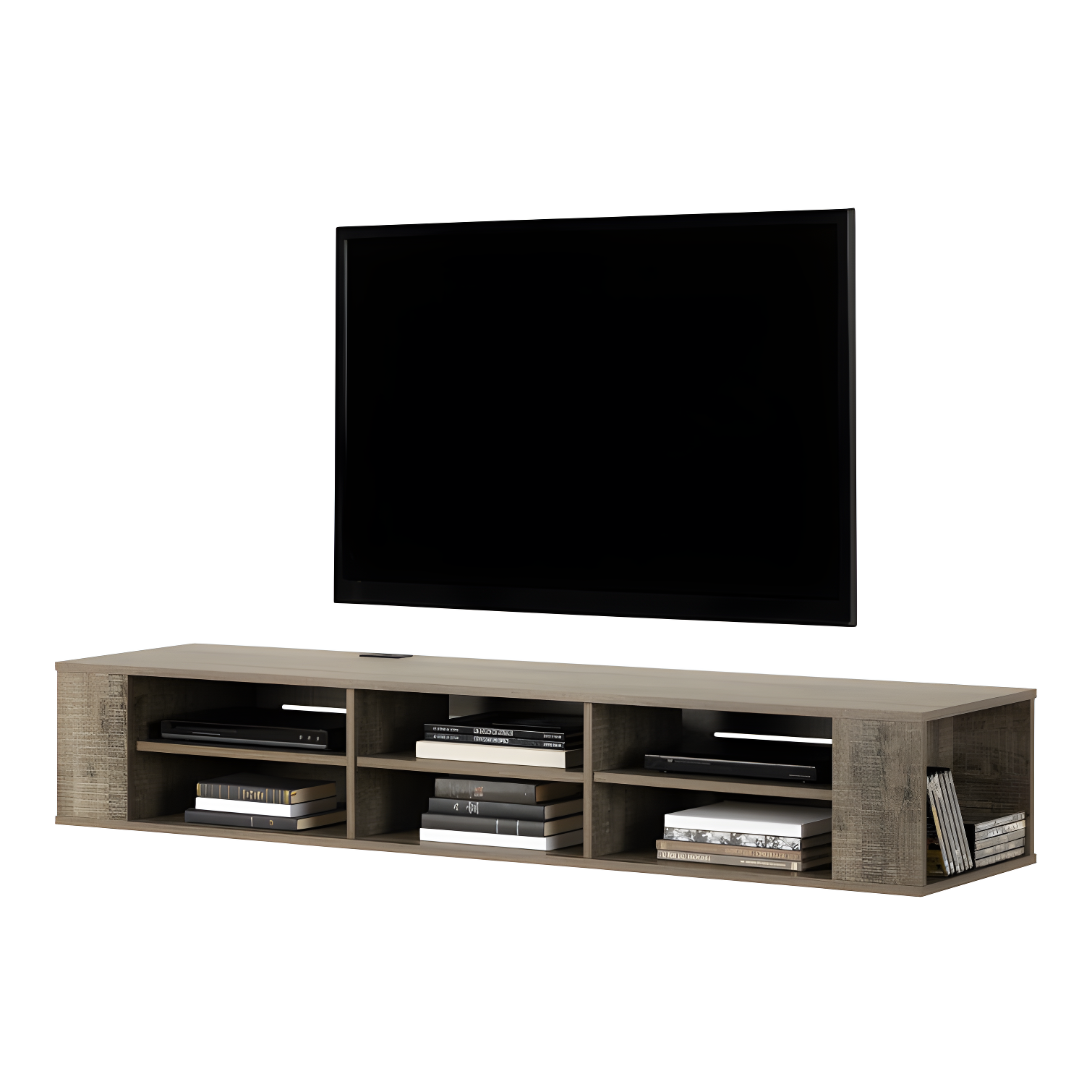 City Life Floating TV Stand for TVs up to 78"
