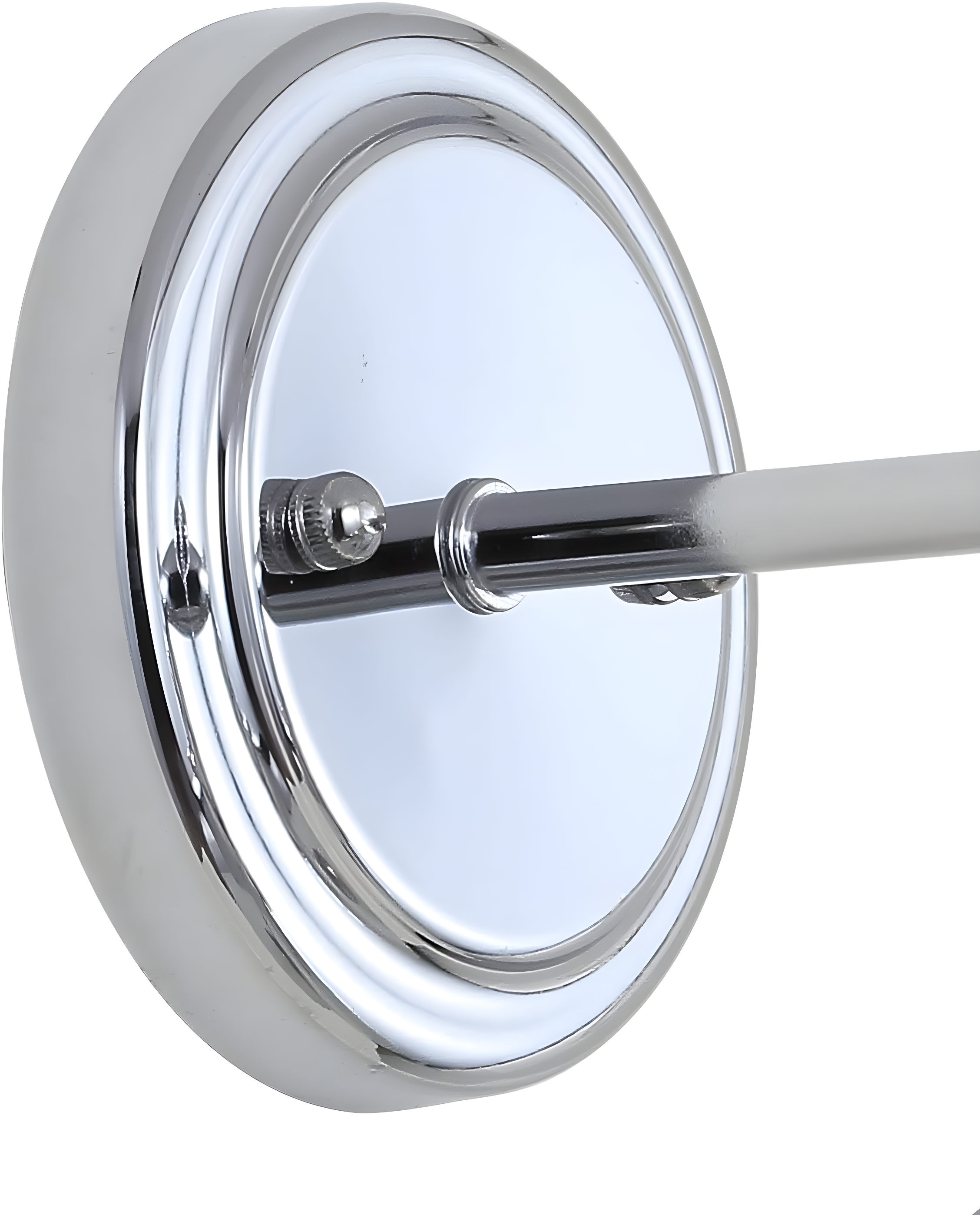July 7.75" Metal Shade Sconce, Chrome