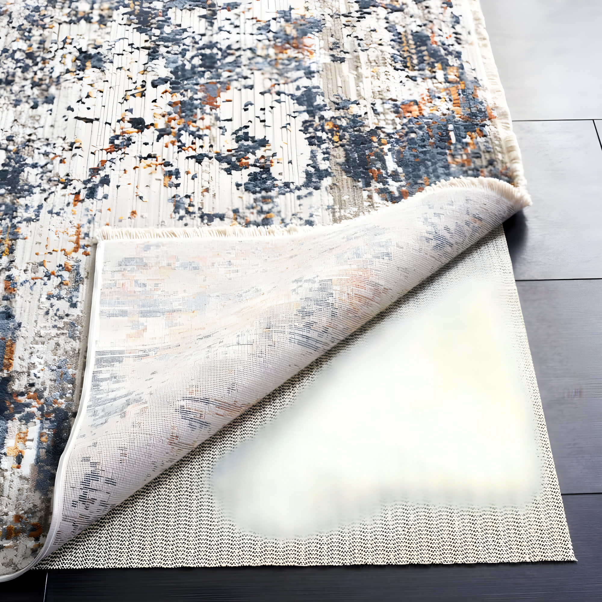 Ultra Pad PAD121 Power Loomed Indoor Rug Pad - White - 5' x 8' - Safavieh