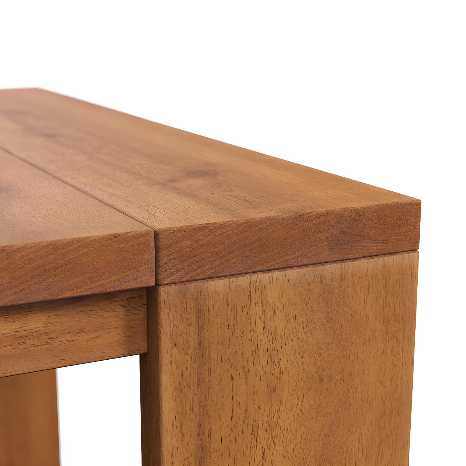 Tahoe Outdoor Patio Acacia Wood Side Table In Natural