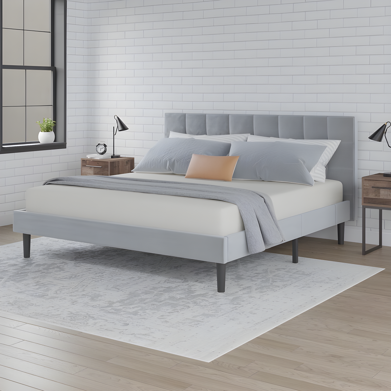 Chime 10 Inch Medium Firmness Memory Foam Mattress, King