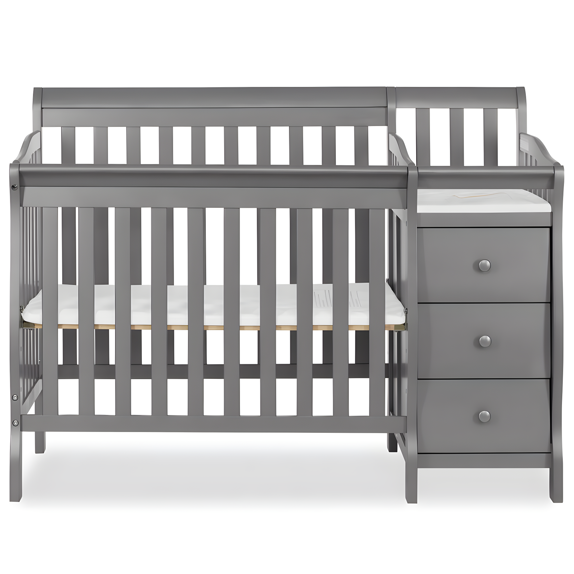 Dream On Me Jayden 4-in-1 Mini Convertible Crib and Changer