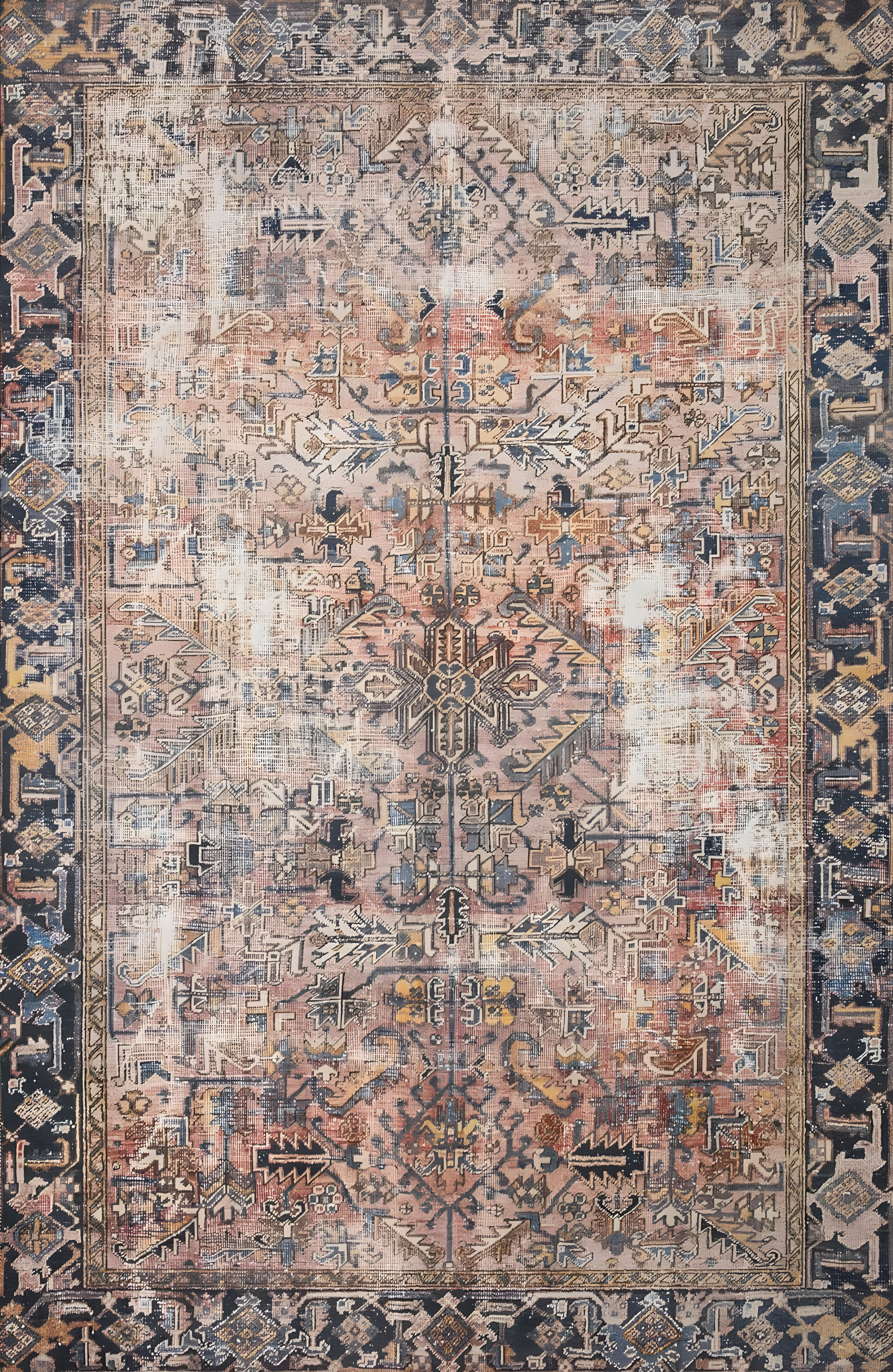 Chris Loves Julia x Loloi Jules Oriental Indoor Area Rug
