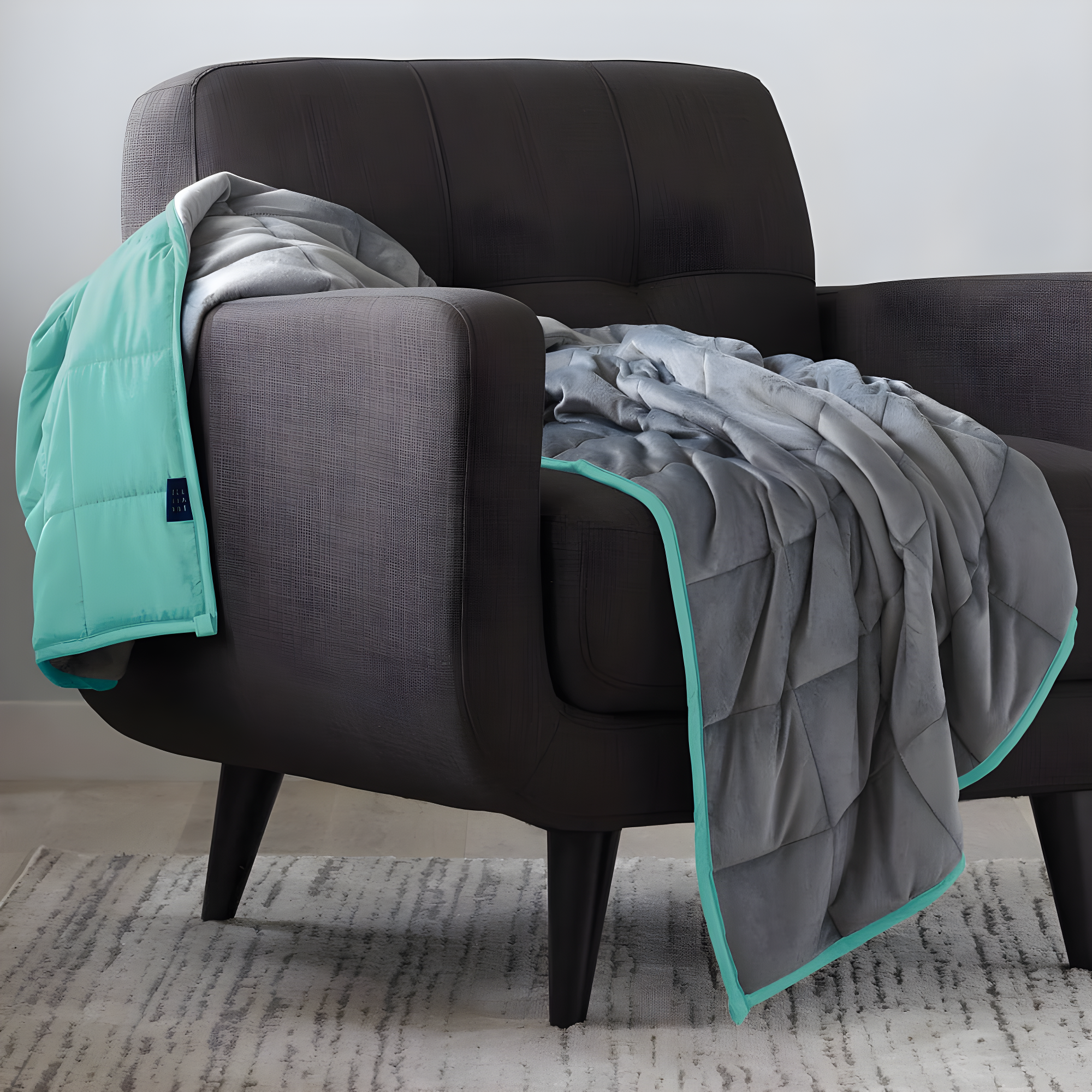 Ella Jayne Home Reversible Weighted Anti-Anxiety Blanket
