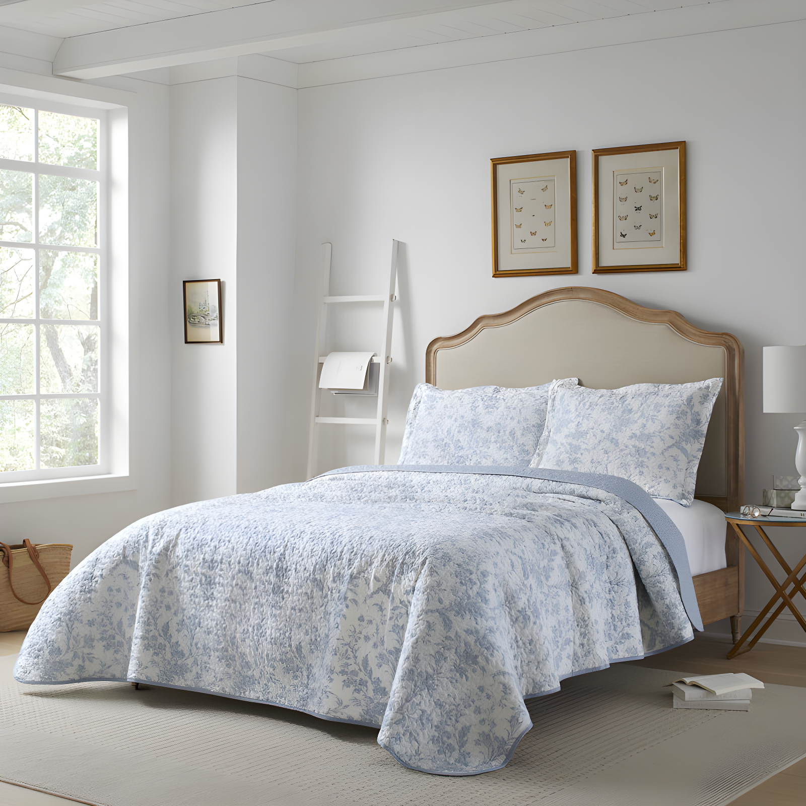 Laura Ashley Amberley Reversible Cotton Quilt Set