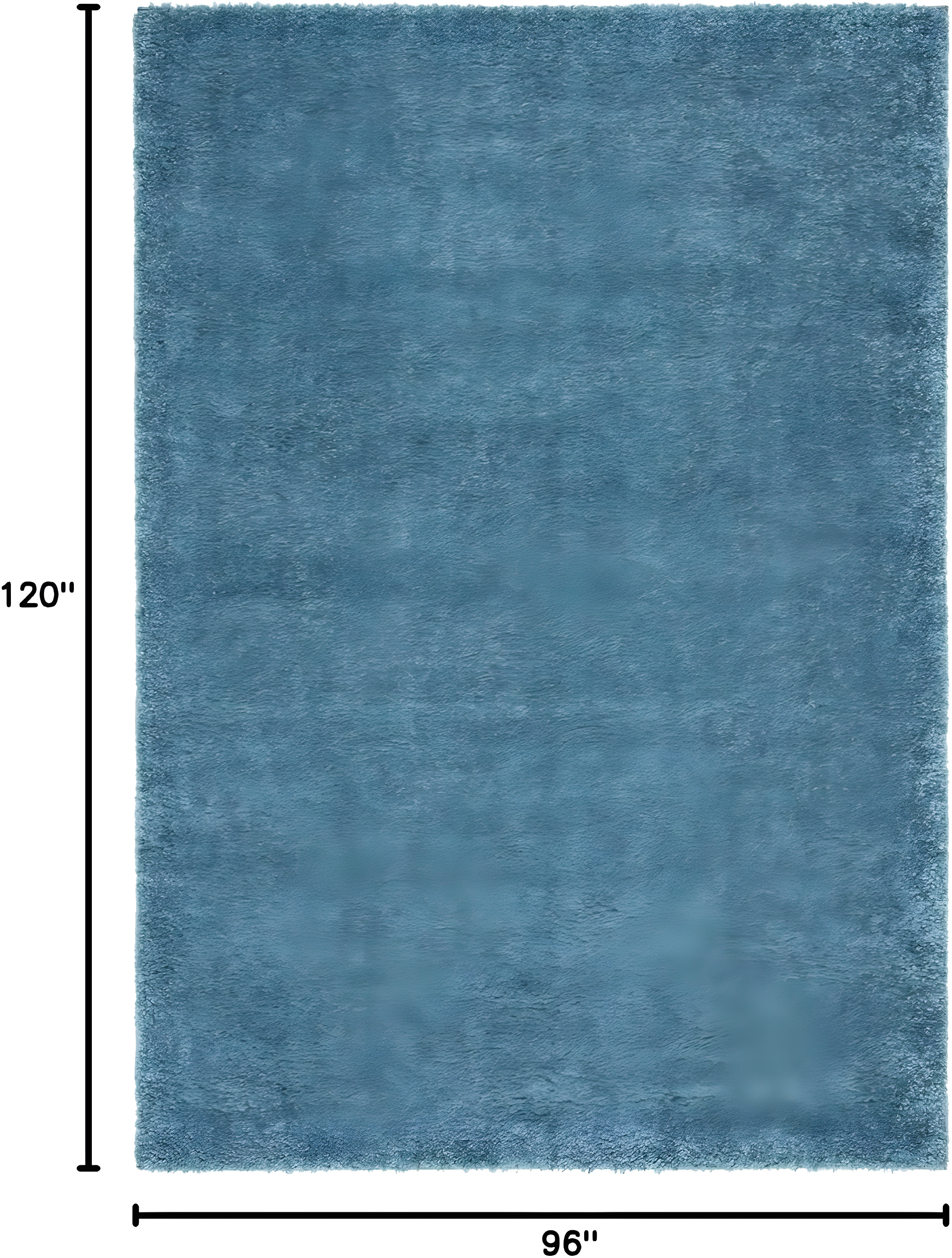 August Shag 900 AUG900 Power Loomed Indoor Area Rug - Turquoise - 8'x10' - Safavieh