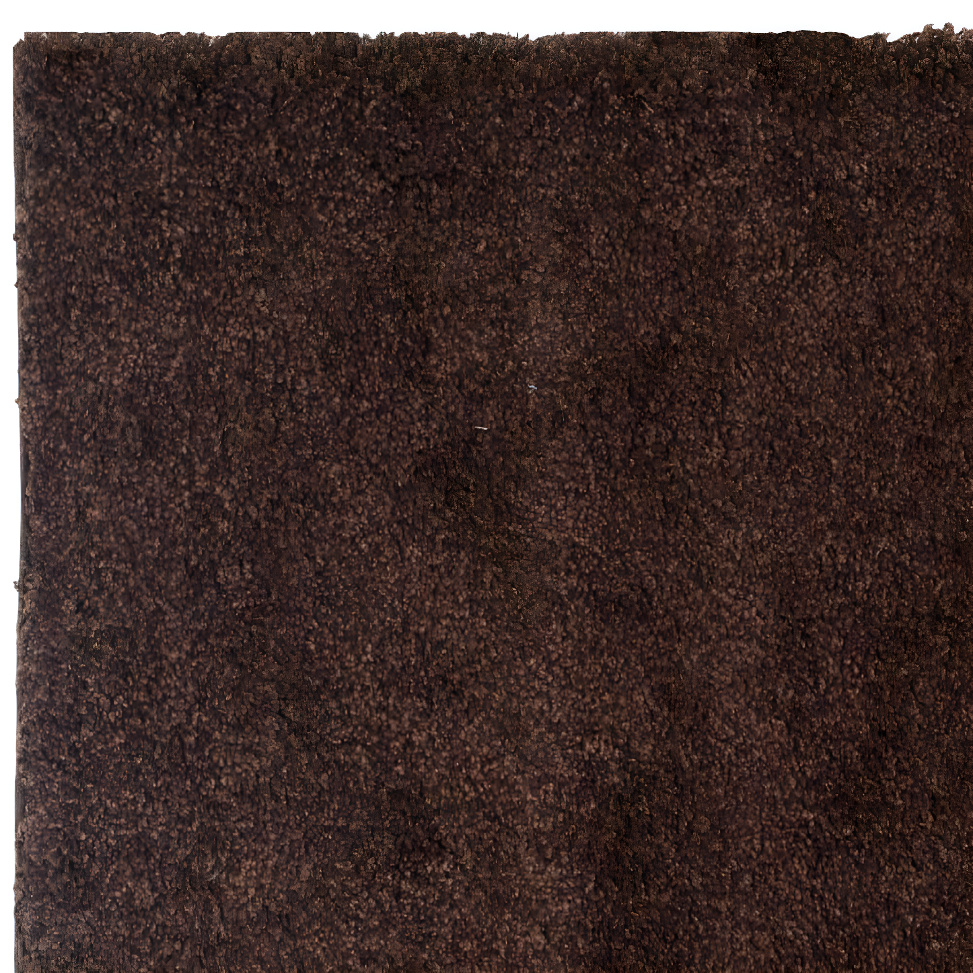 SAFAVIEH California Solid Plush Shag Area Rug, Brown, 6'7" x 6'7" Square