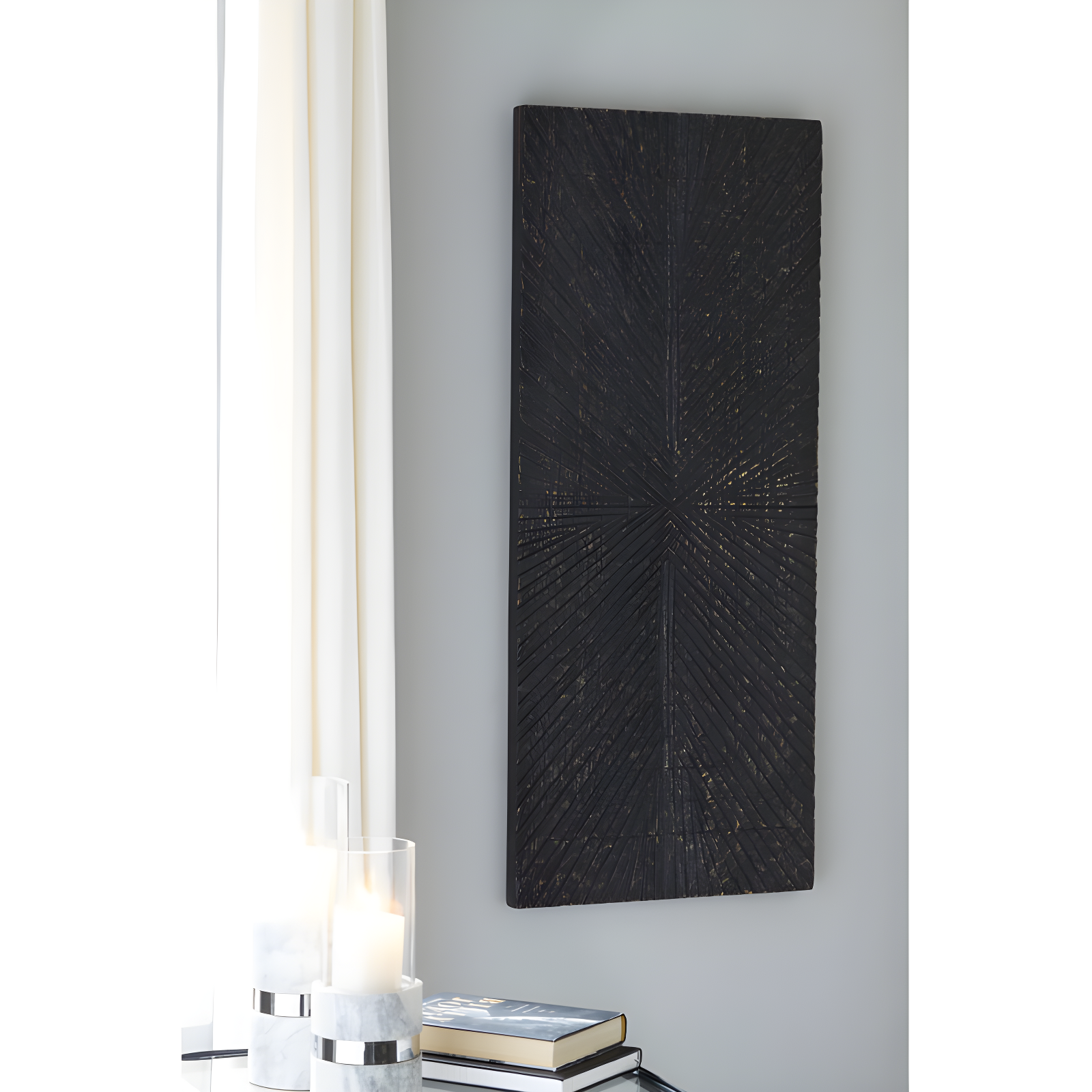 Millwood Pines Aseeb Abstract Wall Decor on Solid Wood