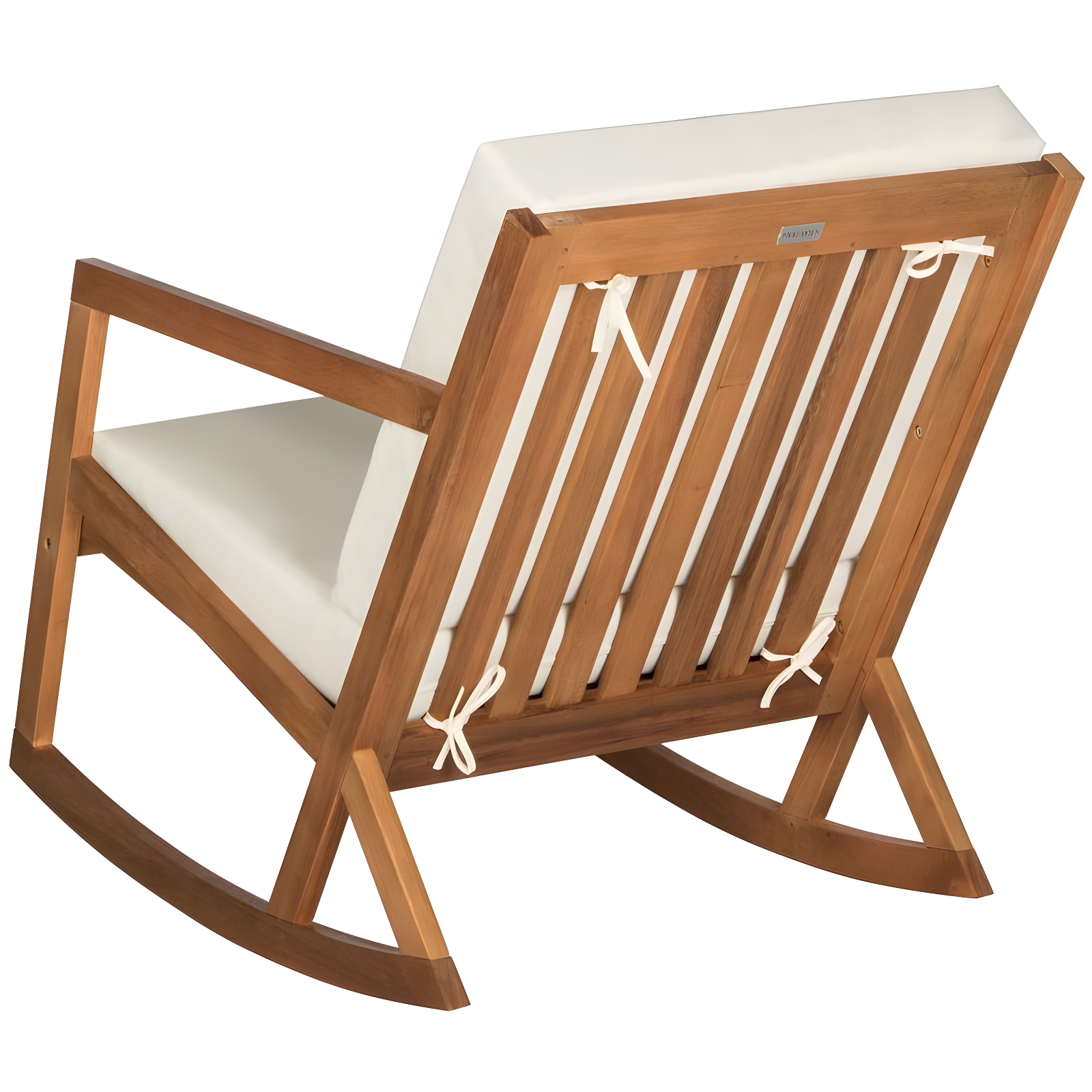 Vernon Rocking Chair Indoor/Outdoor - PAT7013 - Natural/Beige - Safavieh