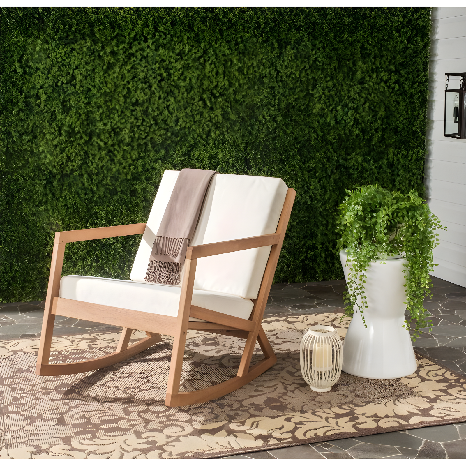 Vernon Rocking Chair - Natural/Beige - Safavieh.