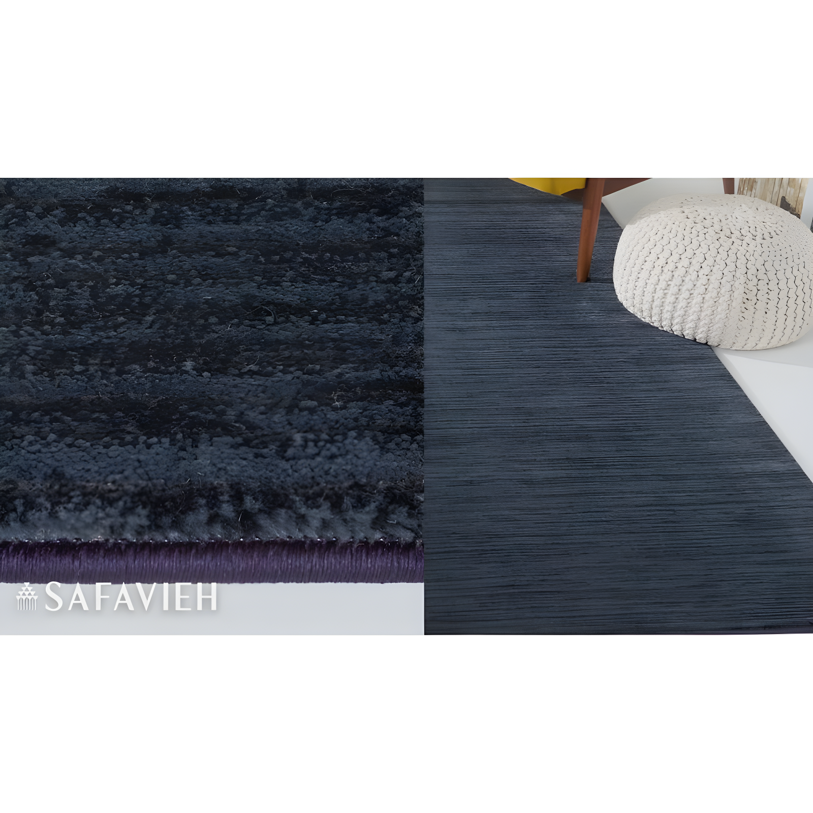 Vision VSN606 Power Loomed Indoor Area Rug - Grey - 6'7"x6'7" - Safavieh.