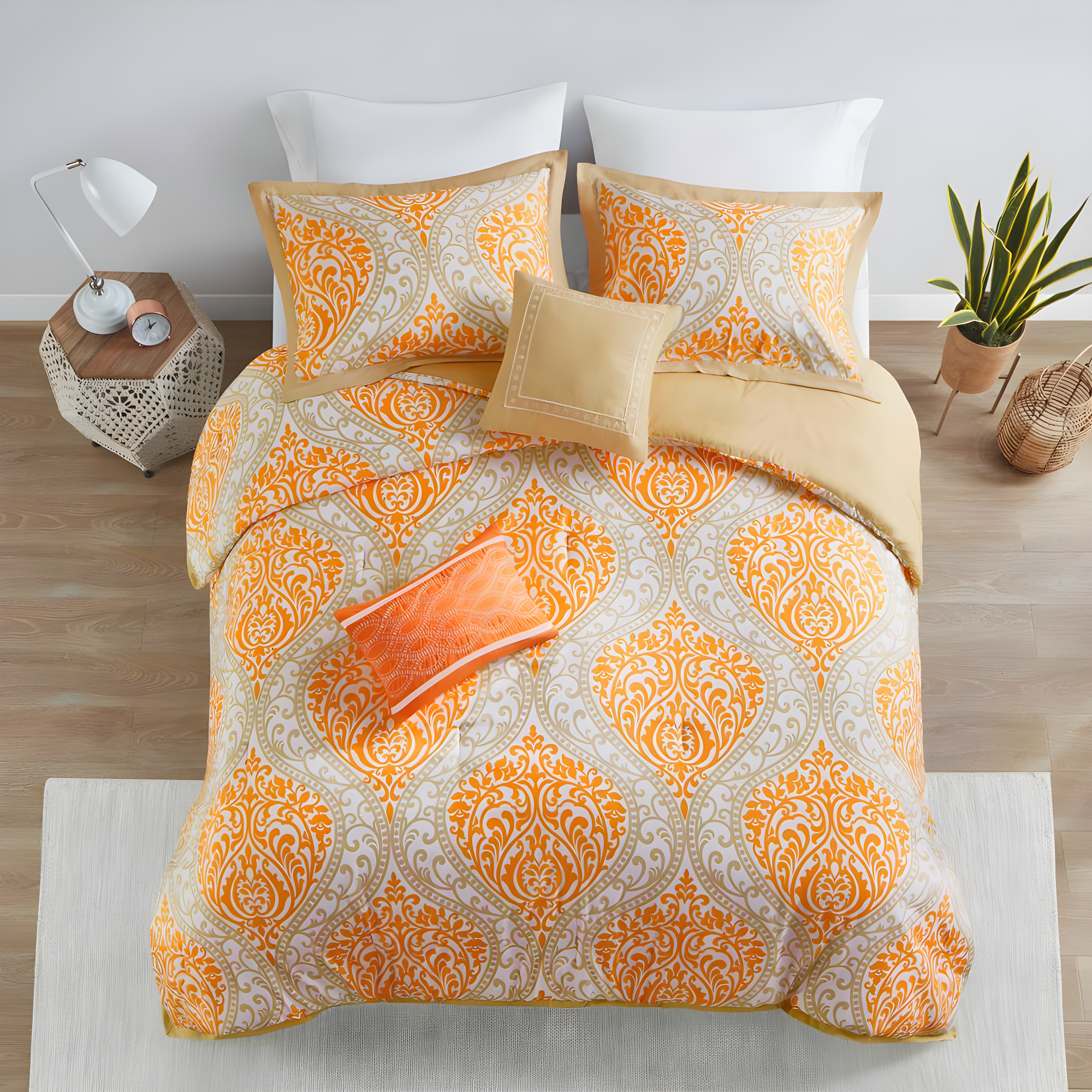 510 Design Senna Damask Comforter Set