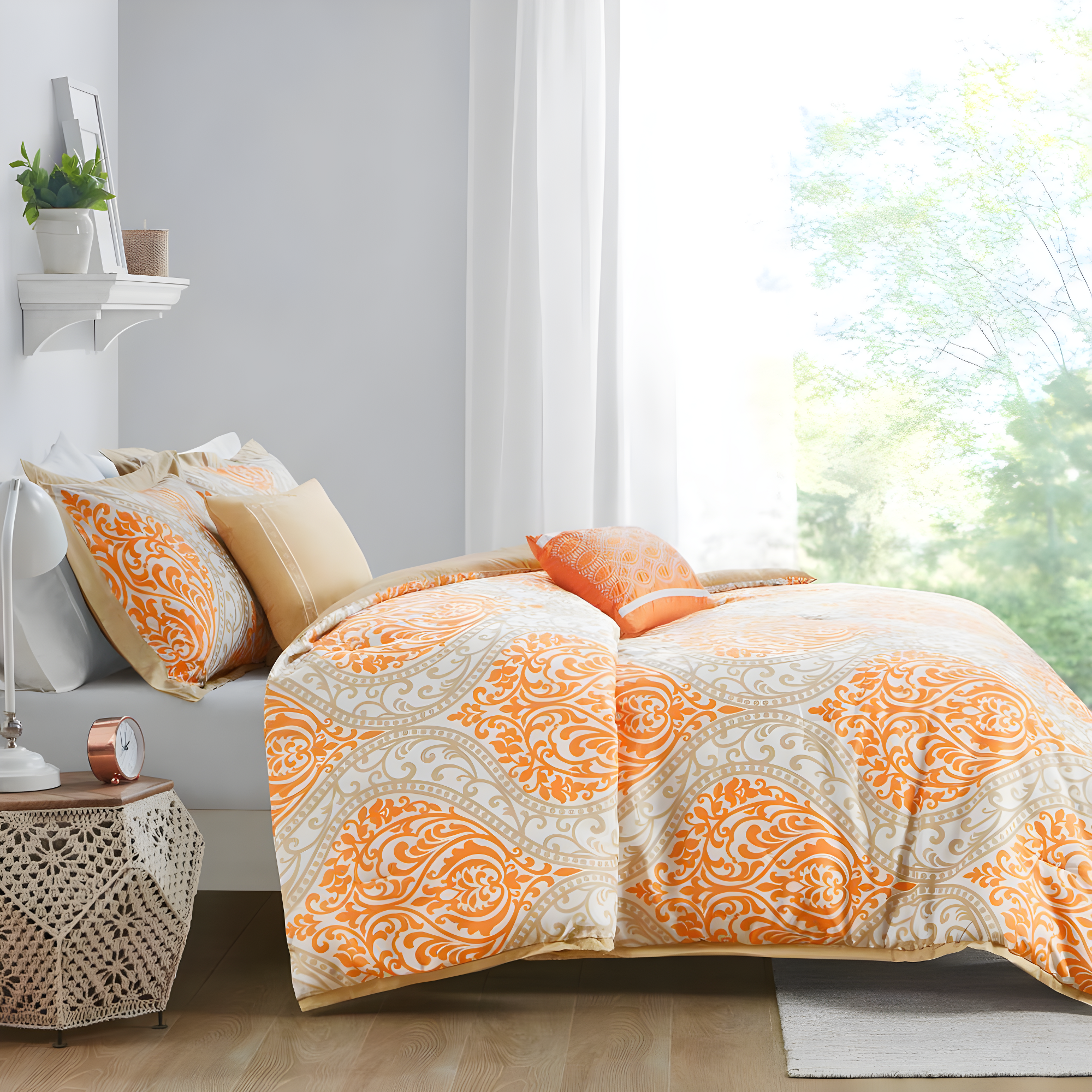 510 Design Senna Damask Comforter Set