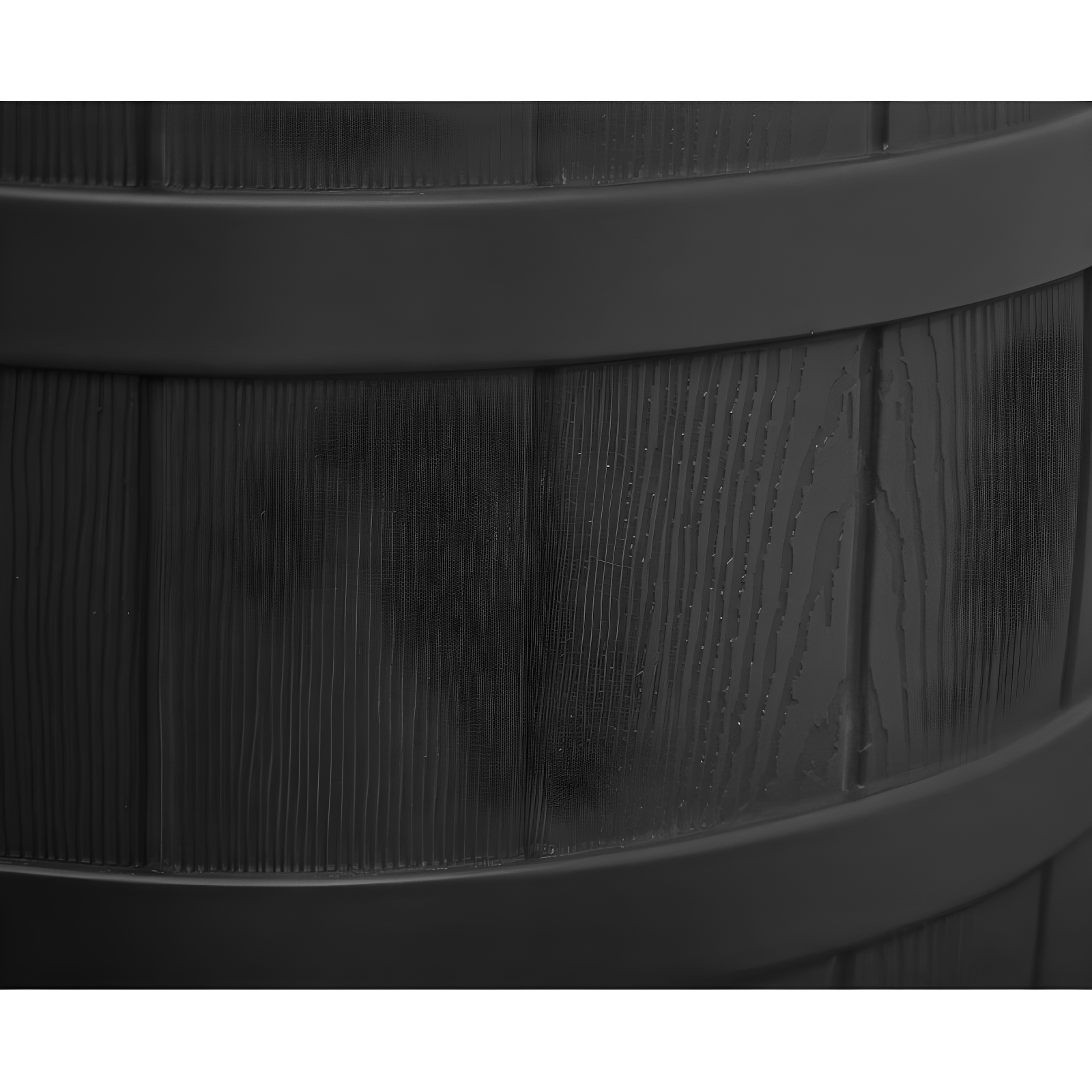 Good Ideas 50 Gallons Plastic Drainable Dual Overflow Rain Barrel