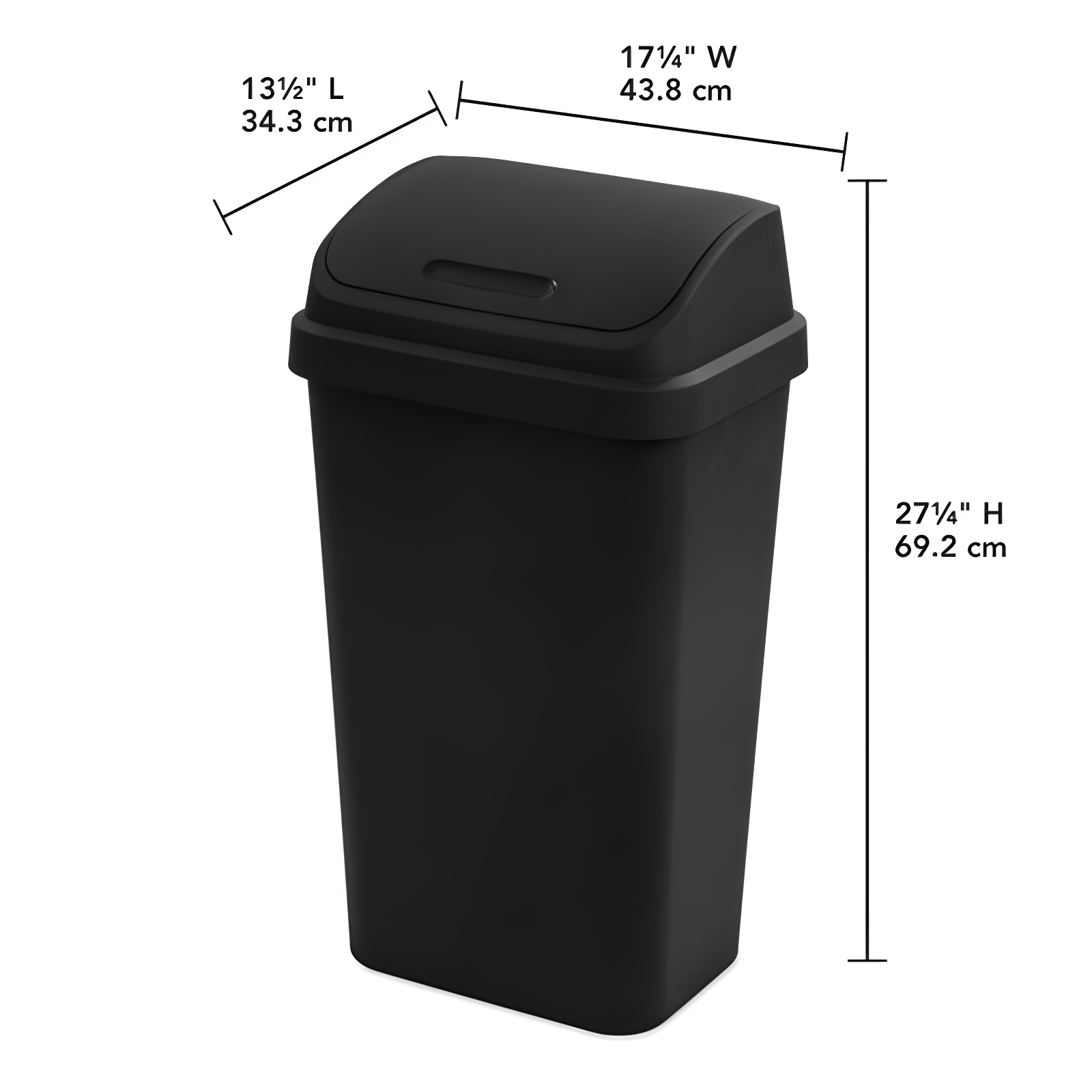 Sterilite 13 Gallon Swing Top Trash Can & Reviews | Wayfair