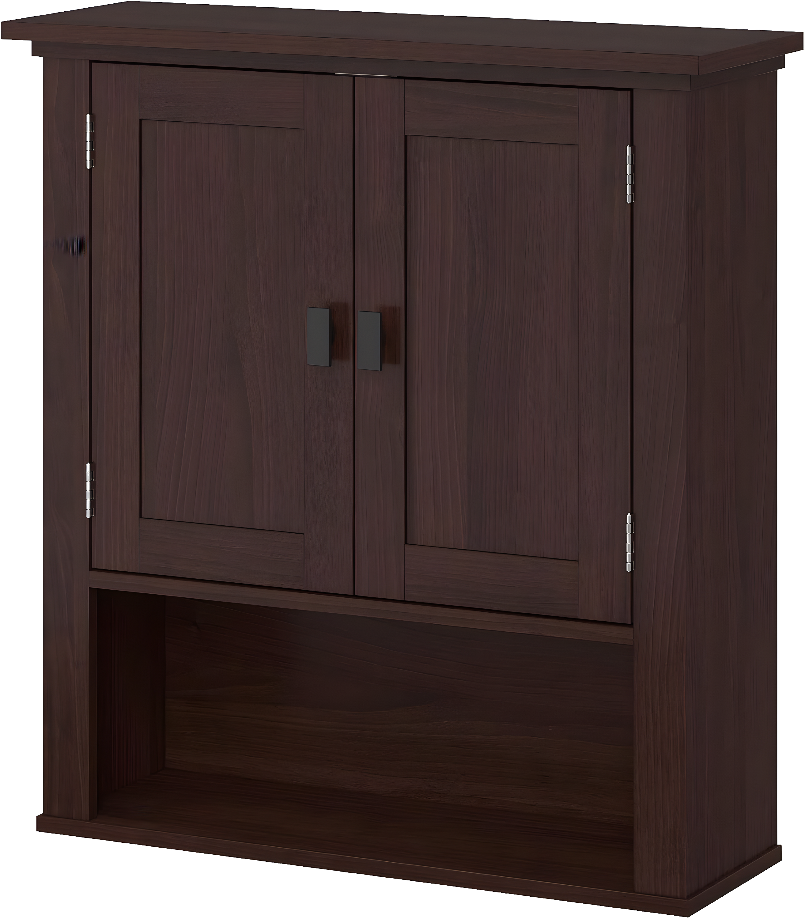 RiverRidge Hayward Two-Door Bathroom and Laundry Wall Mount Storage Medicine Cabinet with Fixed and Adjustable Shelf