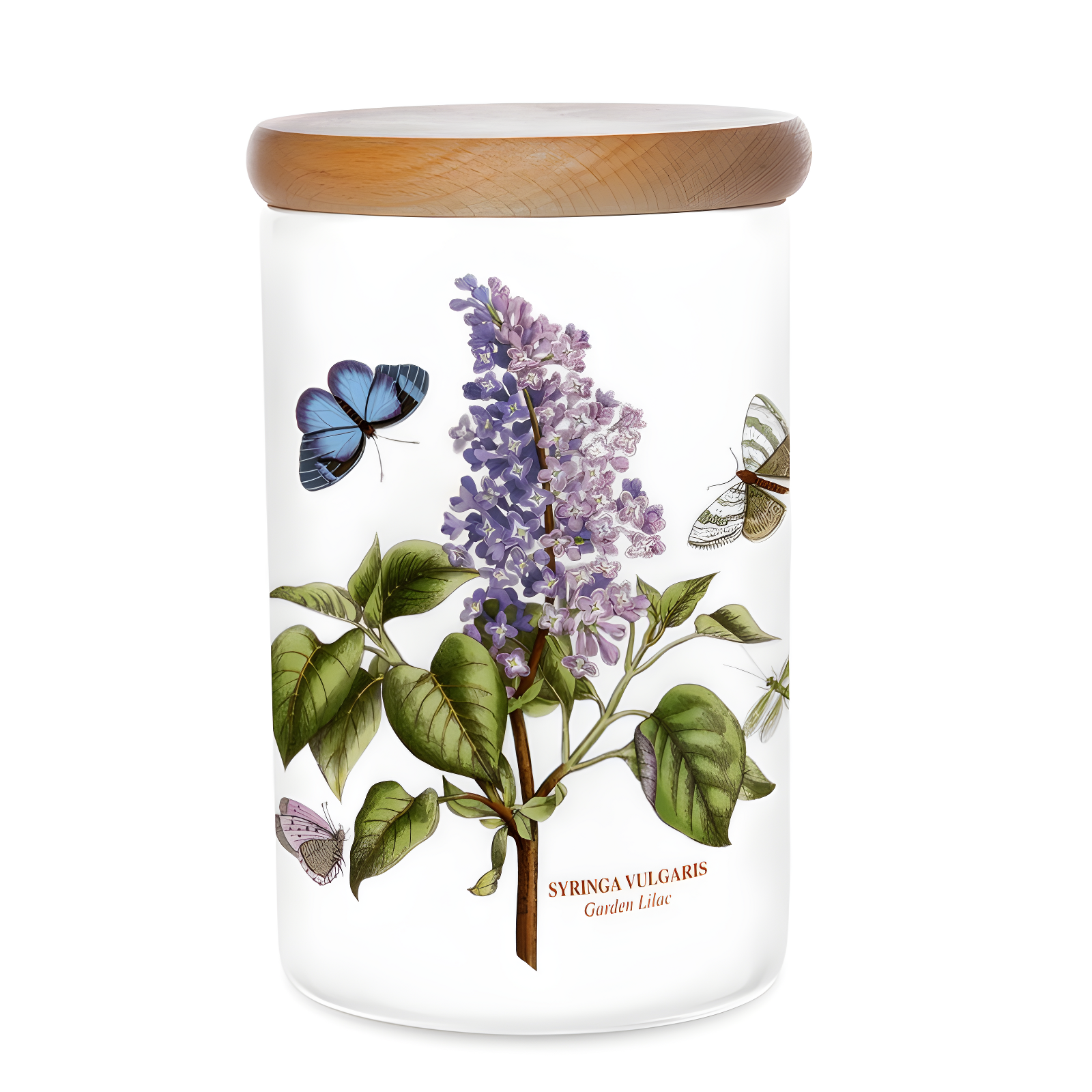 Portmeirion Portmeirion Botanic Garden 7" Airtight Canister Gdn Lilac