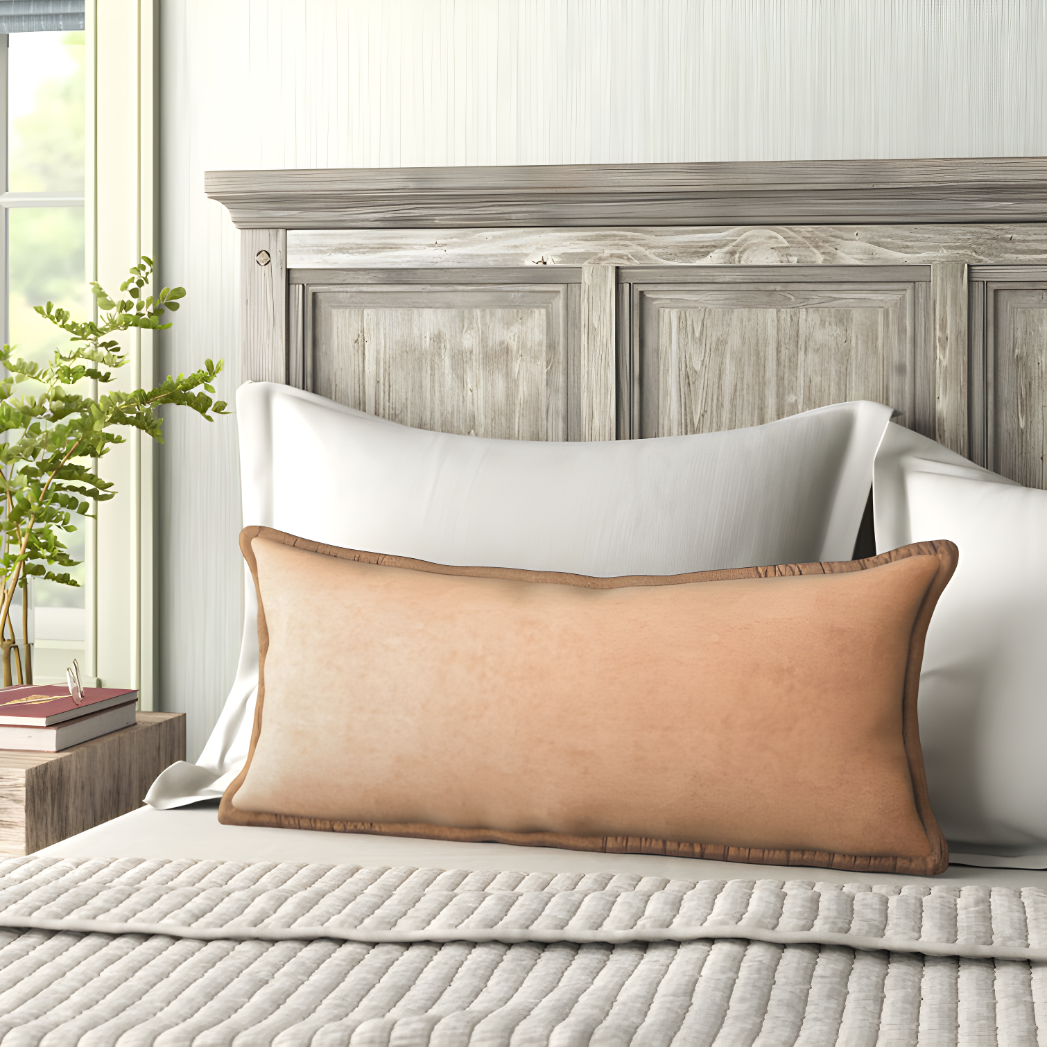 RE/FINE™ Montague 100% Cotton Lumbar Rectangular Pillow & Reviews | AllModern