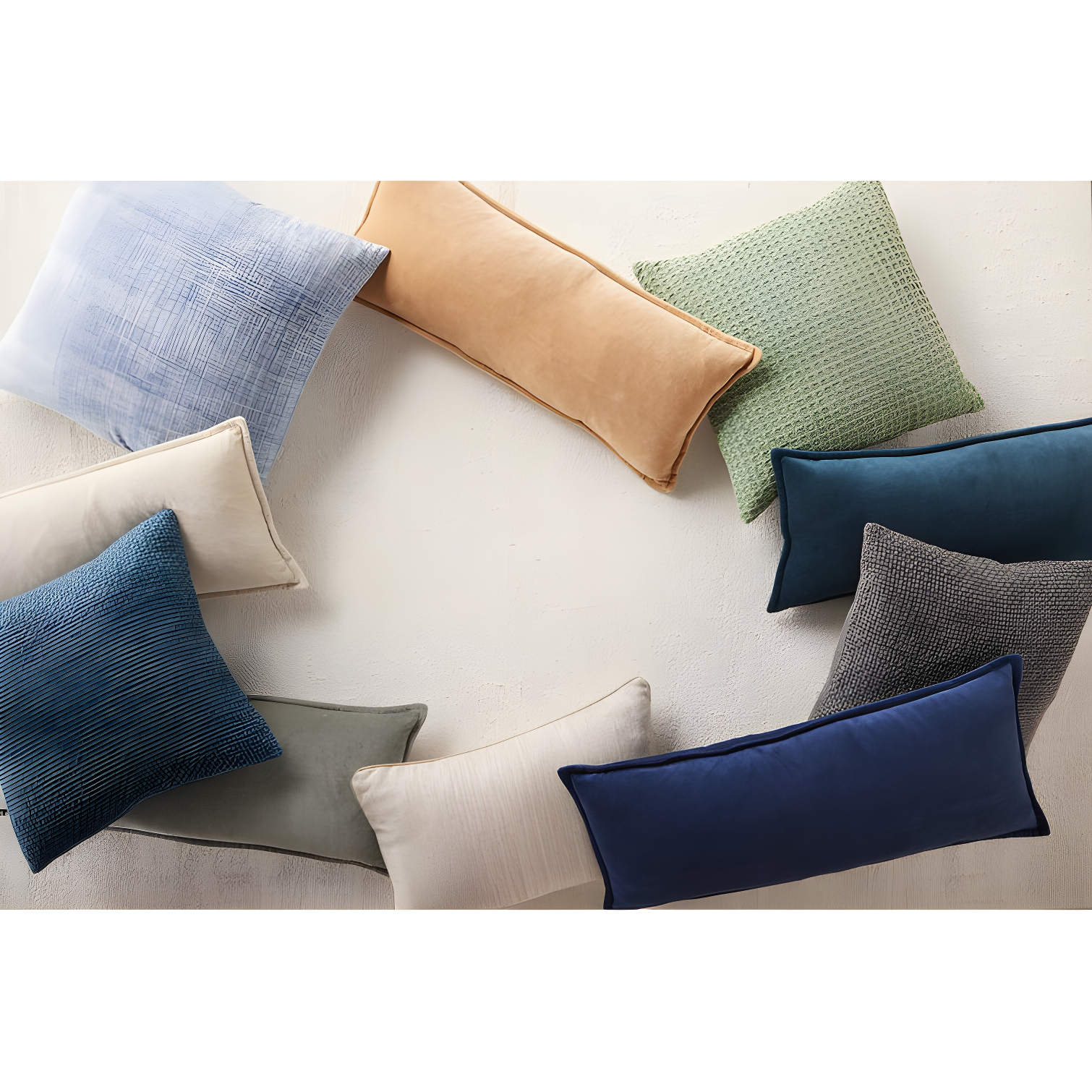 RE/FINE™ Montague 100% Cotton Lumbar Rectangular Pillow & Reviews | AllModern