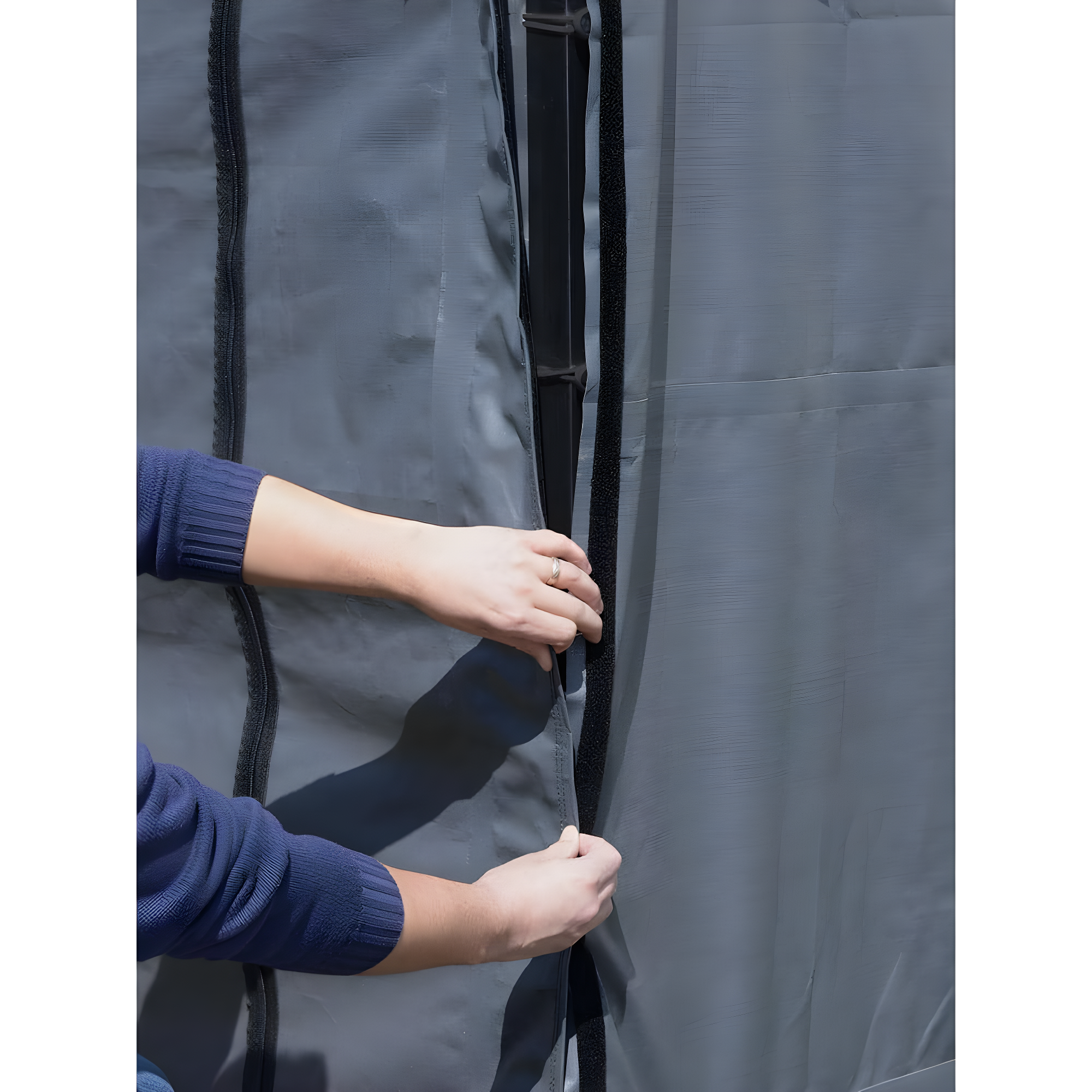 Arrow Enclosure Kit for Arrow Carport 10ft x 15ft Gray