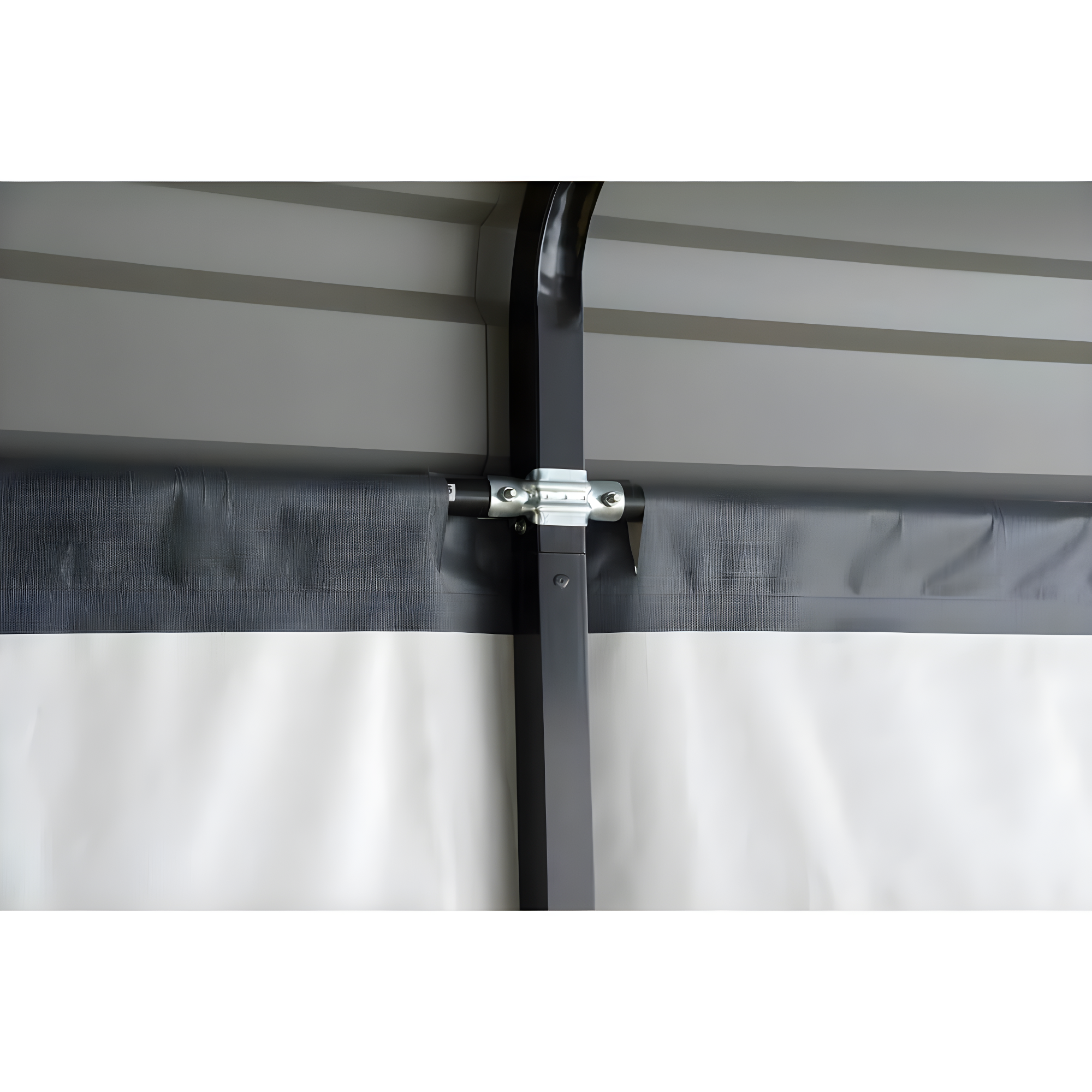 Arrow Enclosure Kit for Arrow Carport 10ft x 15ft Gray