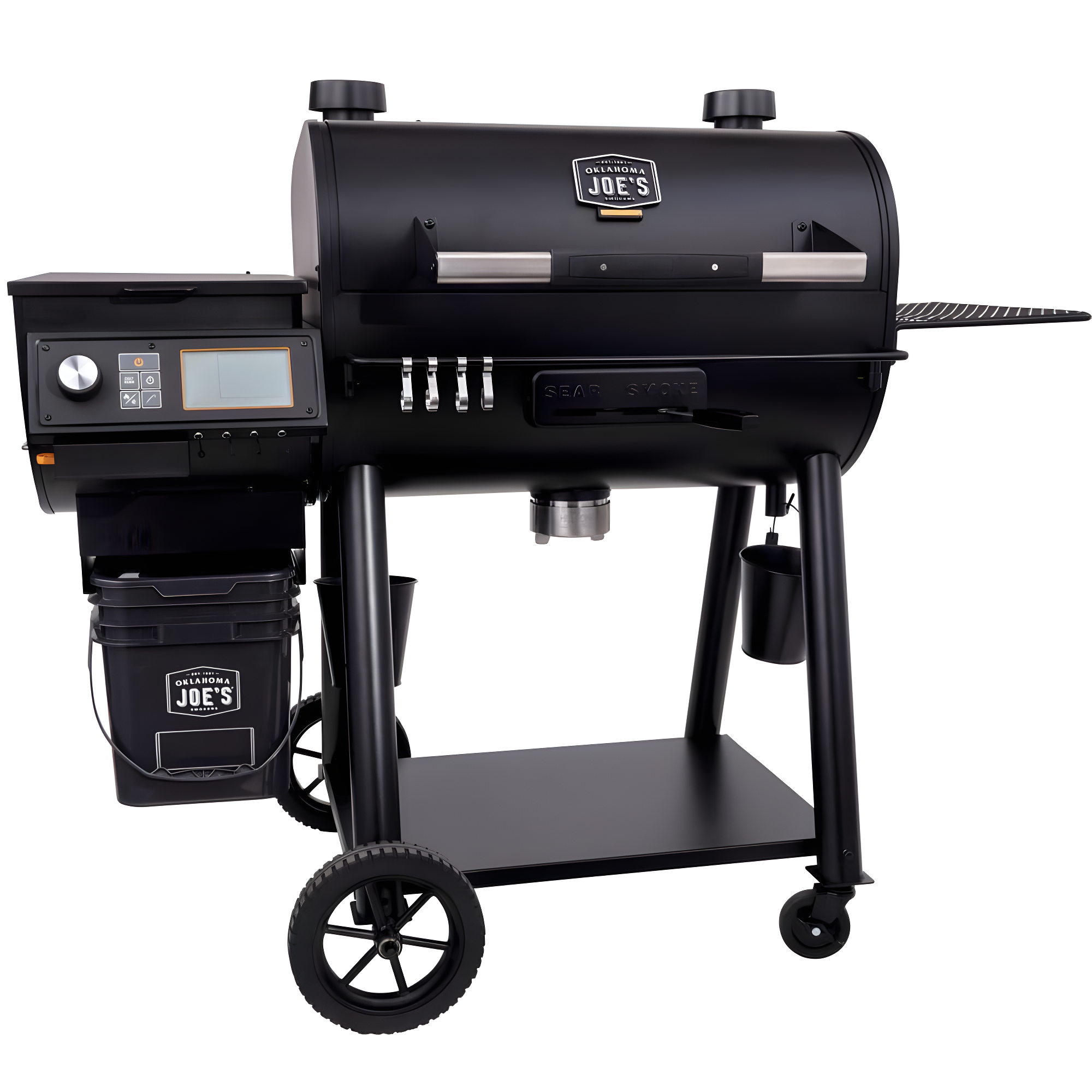 Oklahoma Joe's Rider 900 Deluxe Pellet Grill with Side Shelf