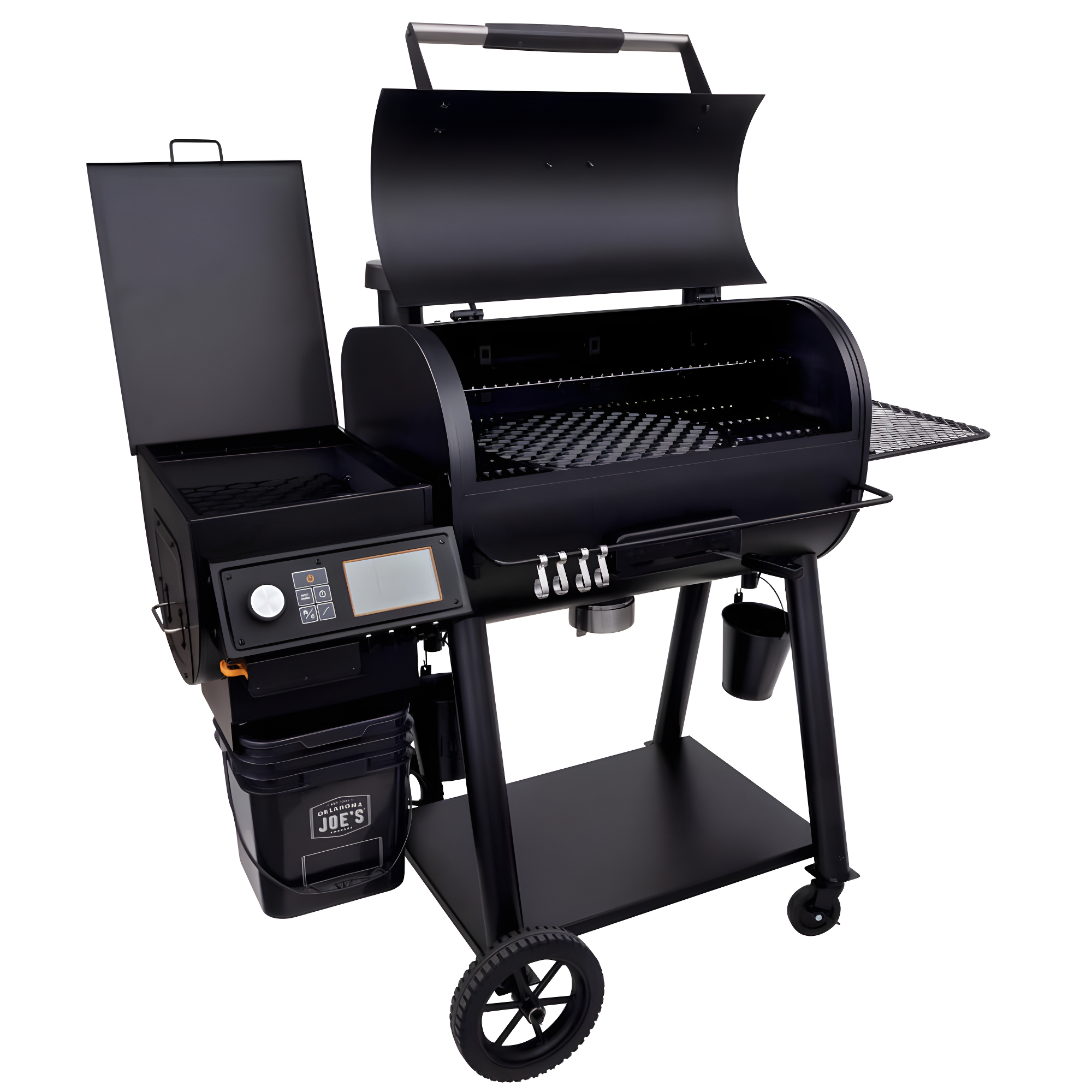 Oklahoma Joe's Rider 900 Deluxe Pellet Grill with Side Shelf