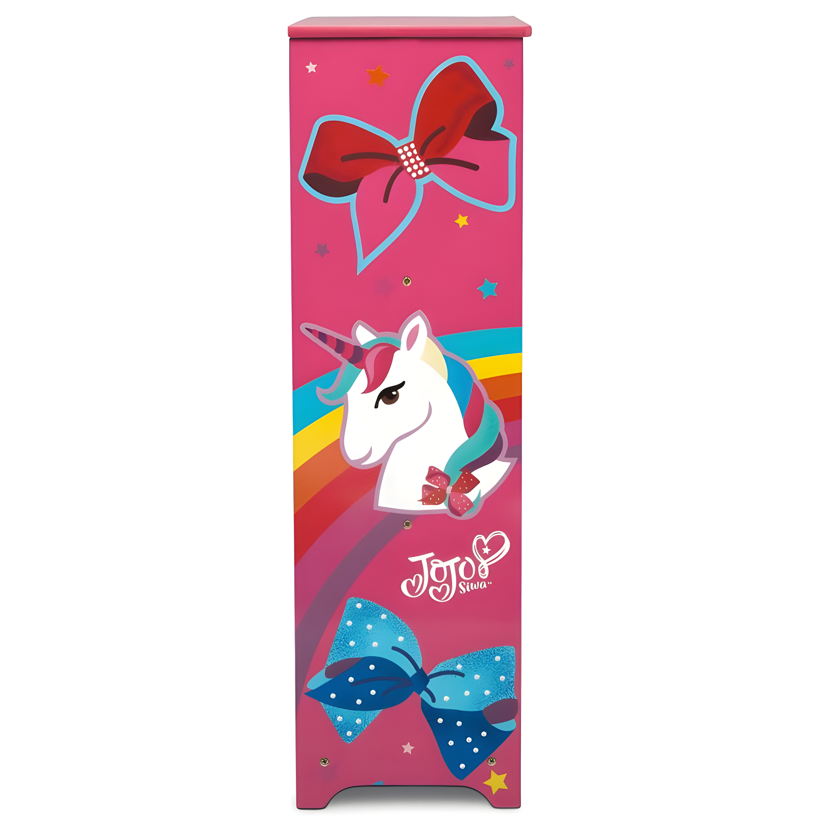 Delta Children Rainbow Unicorn Deluxe 37.5" Bookcase