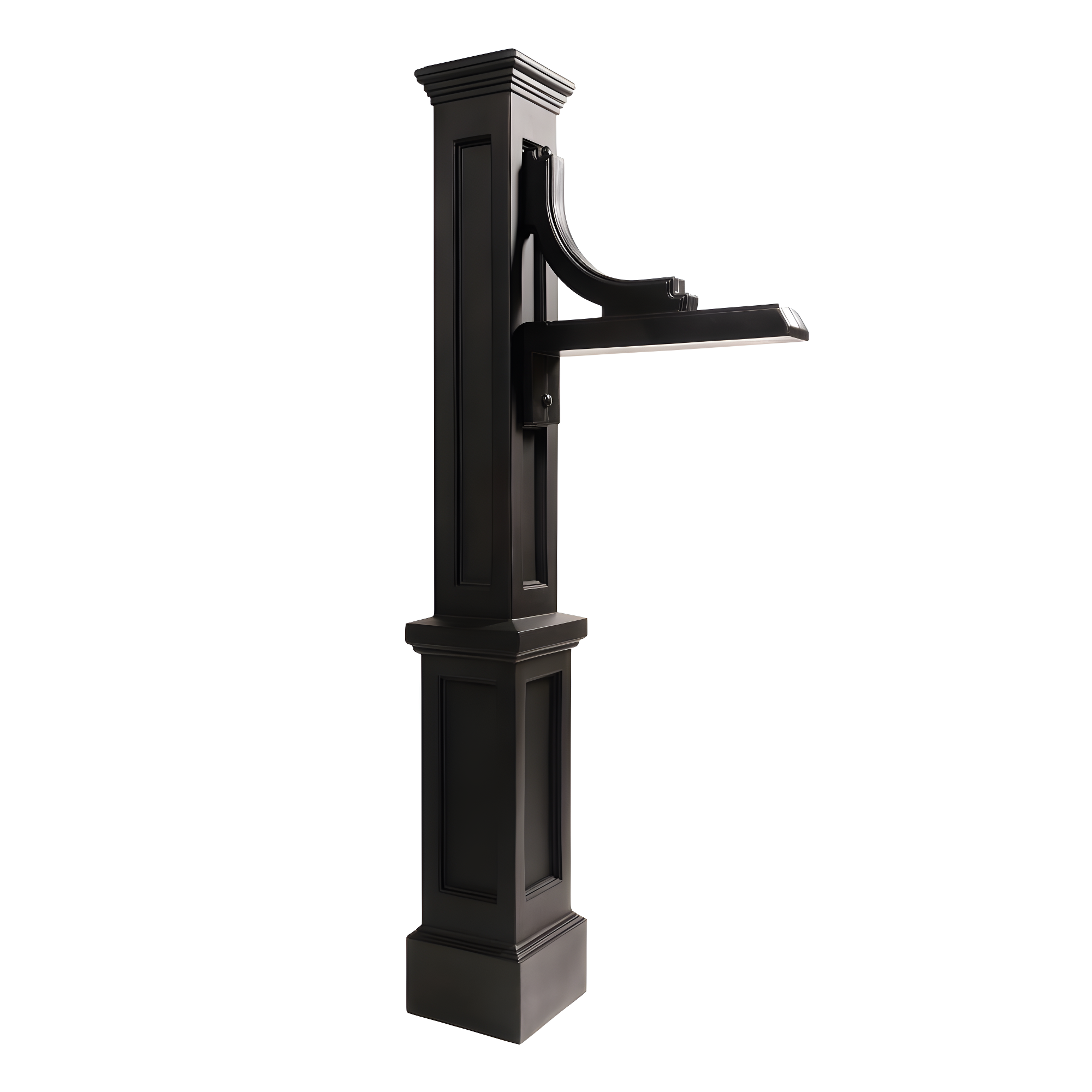 Woodhaven Address Sign Post