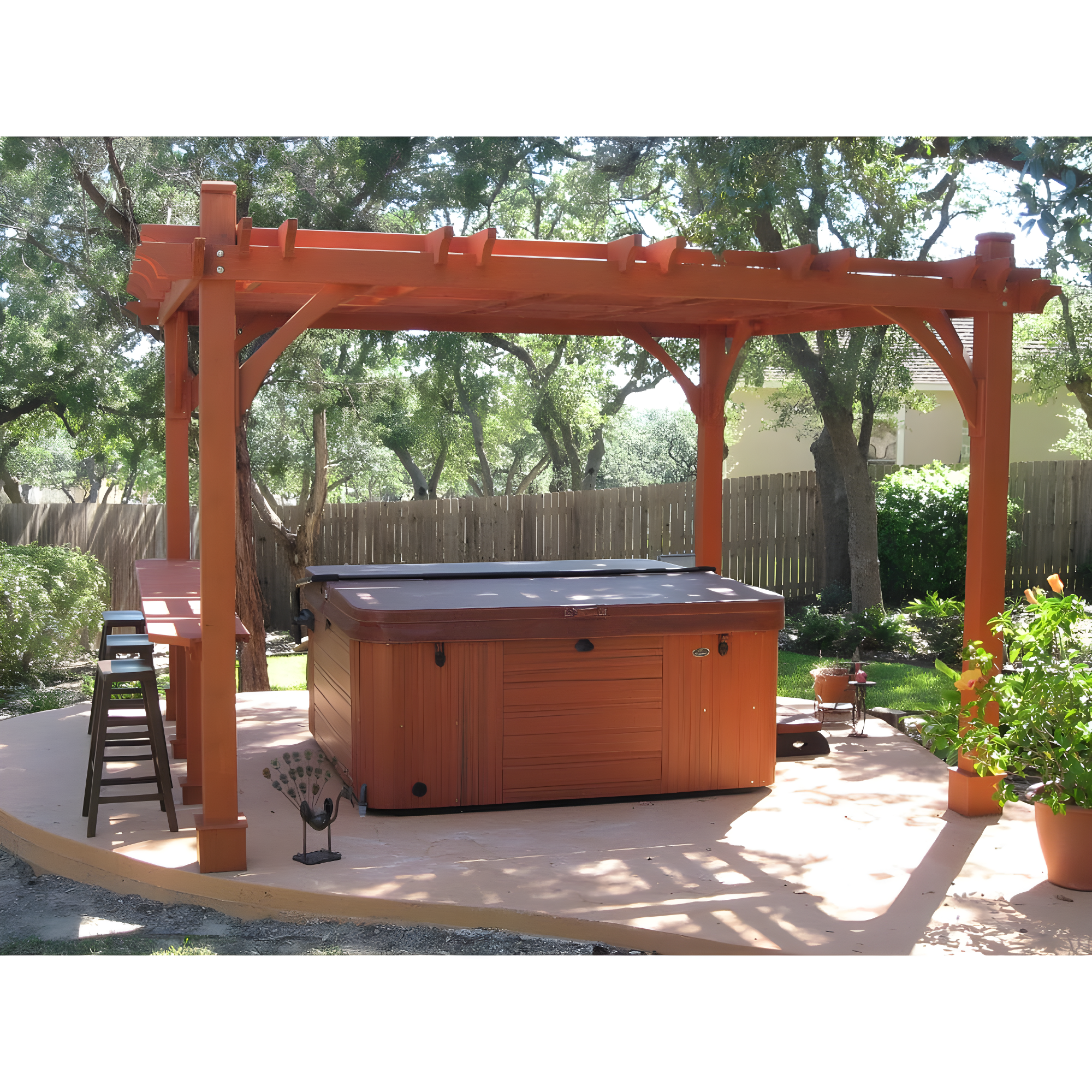 Outdoor Living Today Breeze Solid Wood Pergola