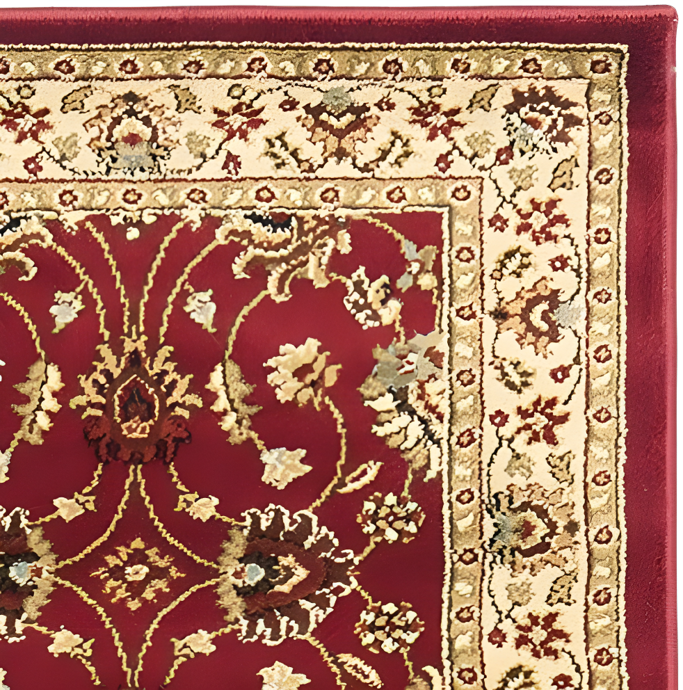 Lyndhurst LNH553 Power Loomed Runner Rug - Red/Ivory - 2'3"x8' - Safavieh.