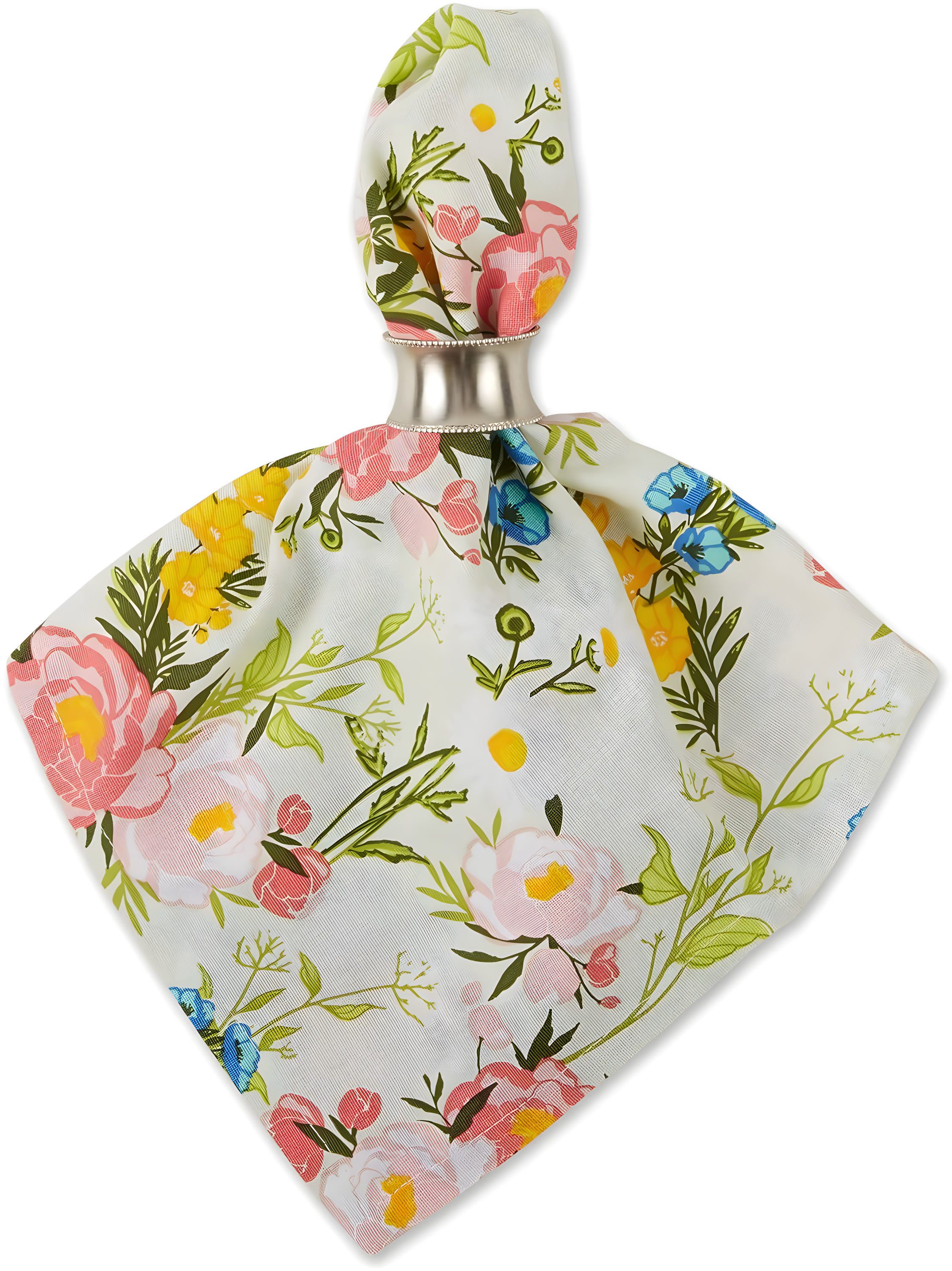 Spring Bouquet Printed Napkin - Set of 6
