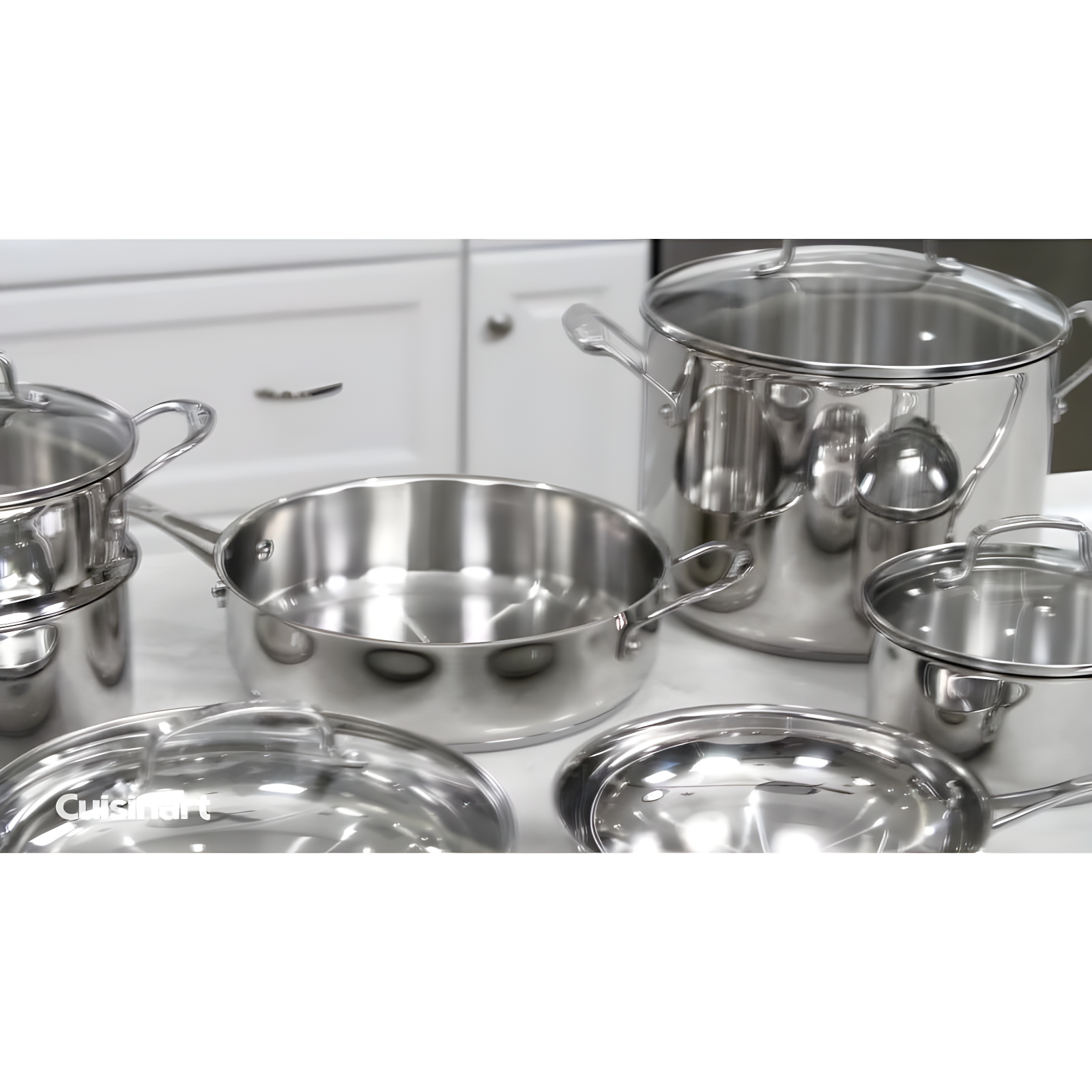 Cuisinart ® Chef's Classic™ 11-Piece Stainless Steel Cookware Set