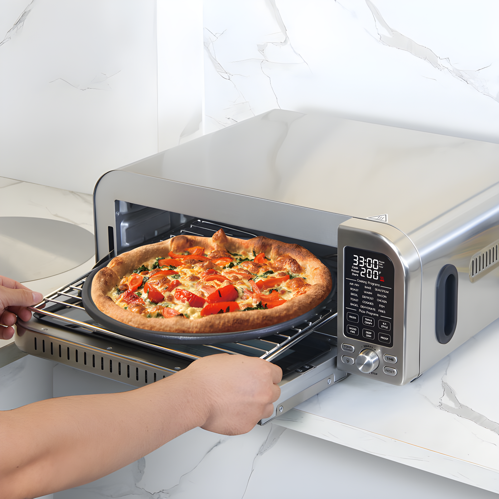 Salton Salton Pizzadesso Professional Countertop Convection Oven - Stainless Steel