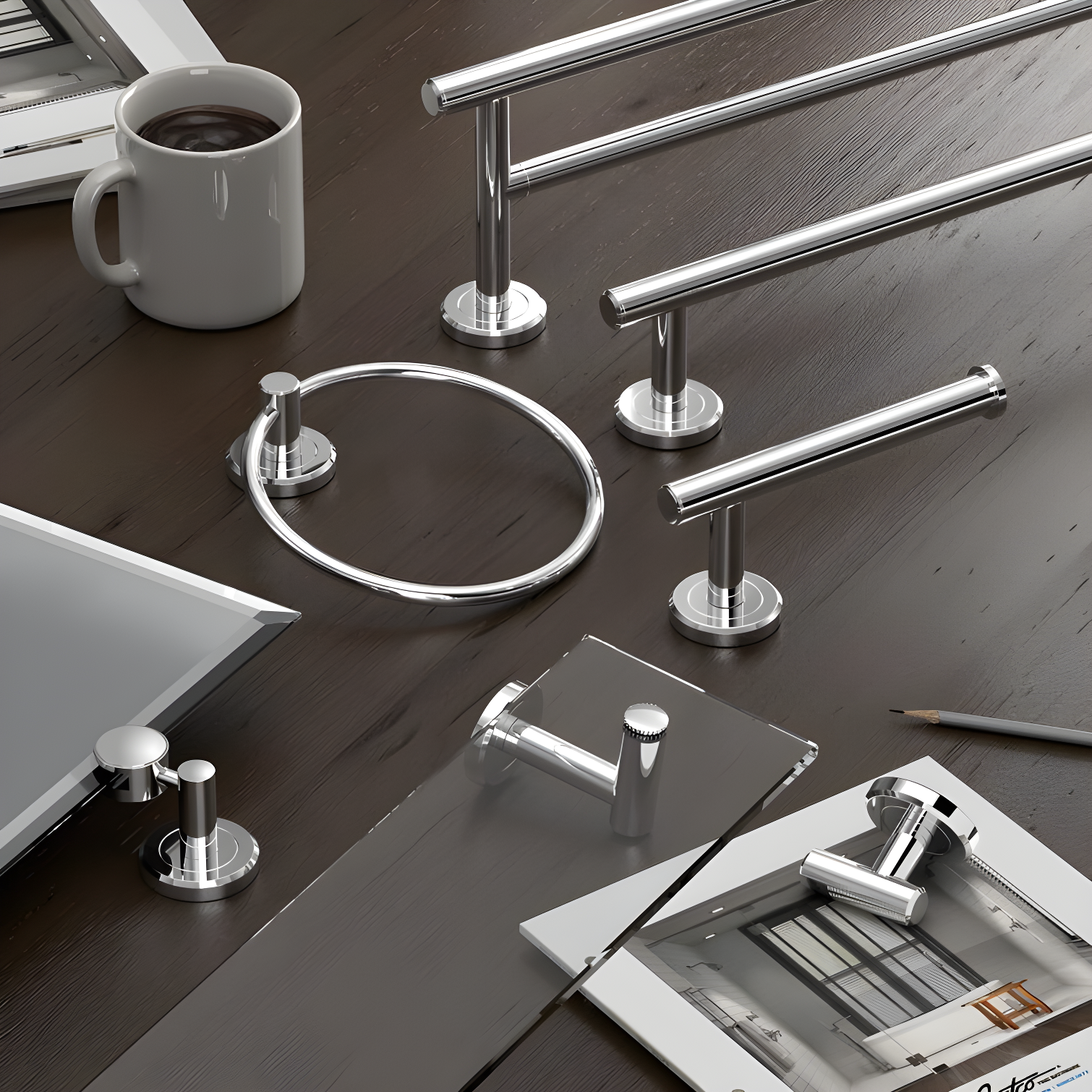 Latitude II Wall Mounted Robe/Towel Hook