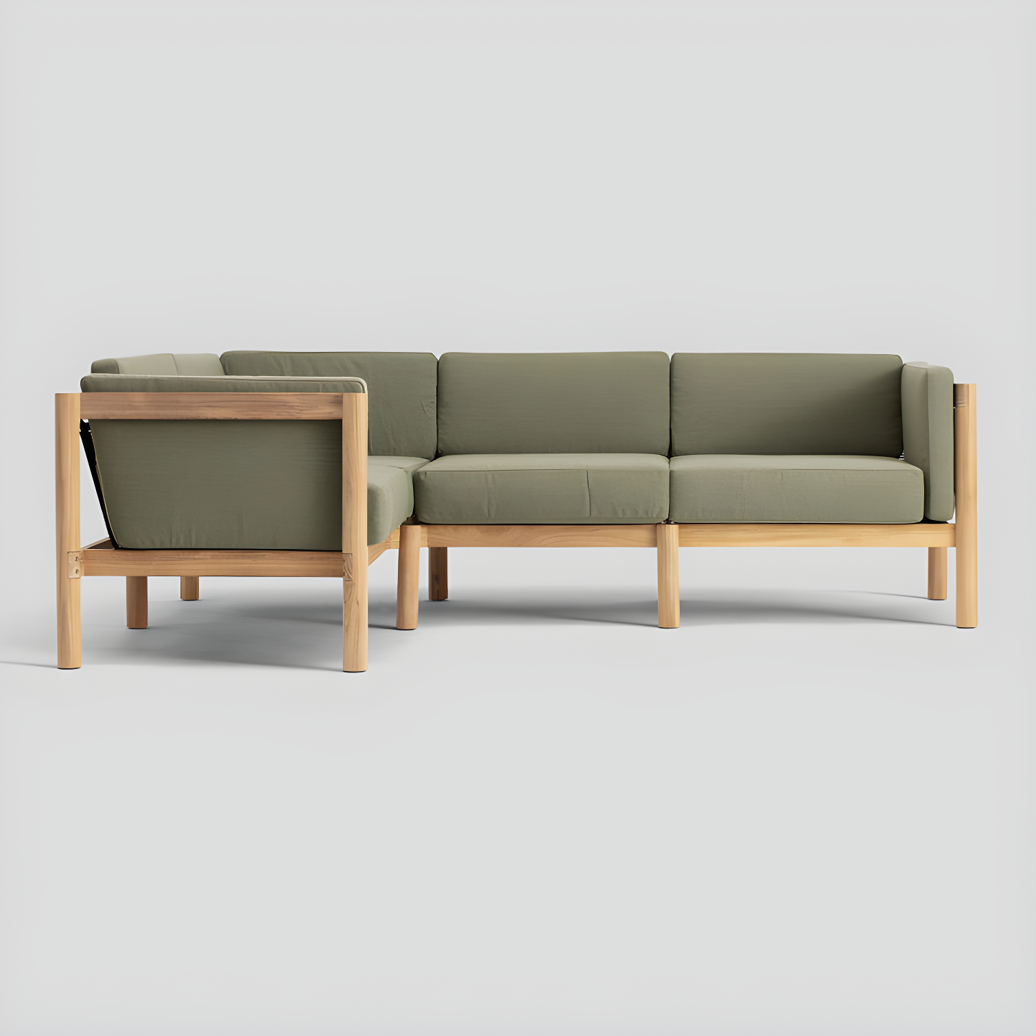 Neighbor ™ Haven Leaf Green 4-Piece Outdoor Sectional