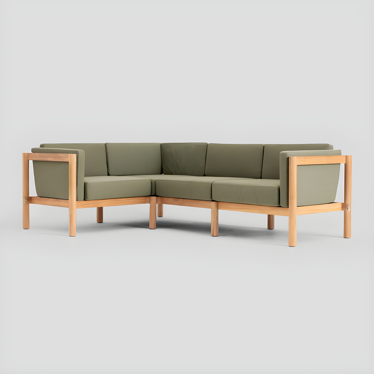 Neighbor ™ Haven Leaf Green 4-Piece Outdoor Sectional