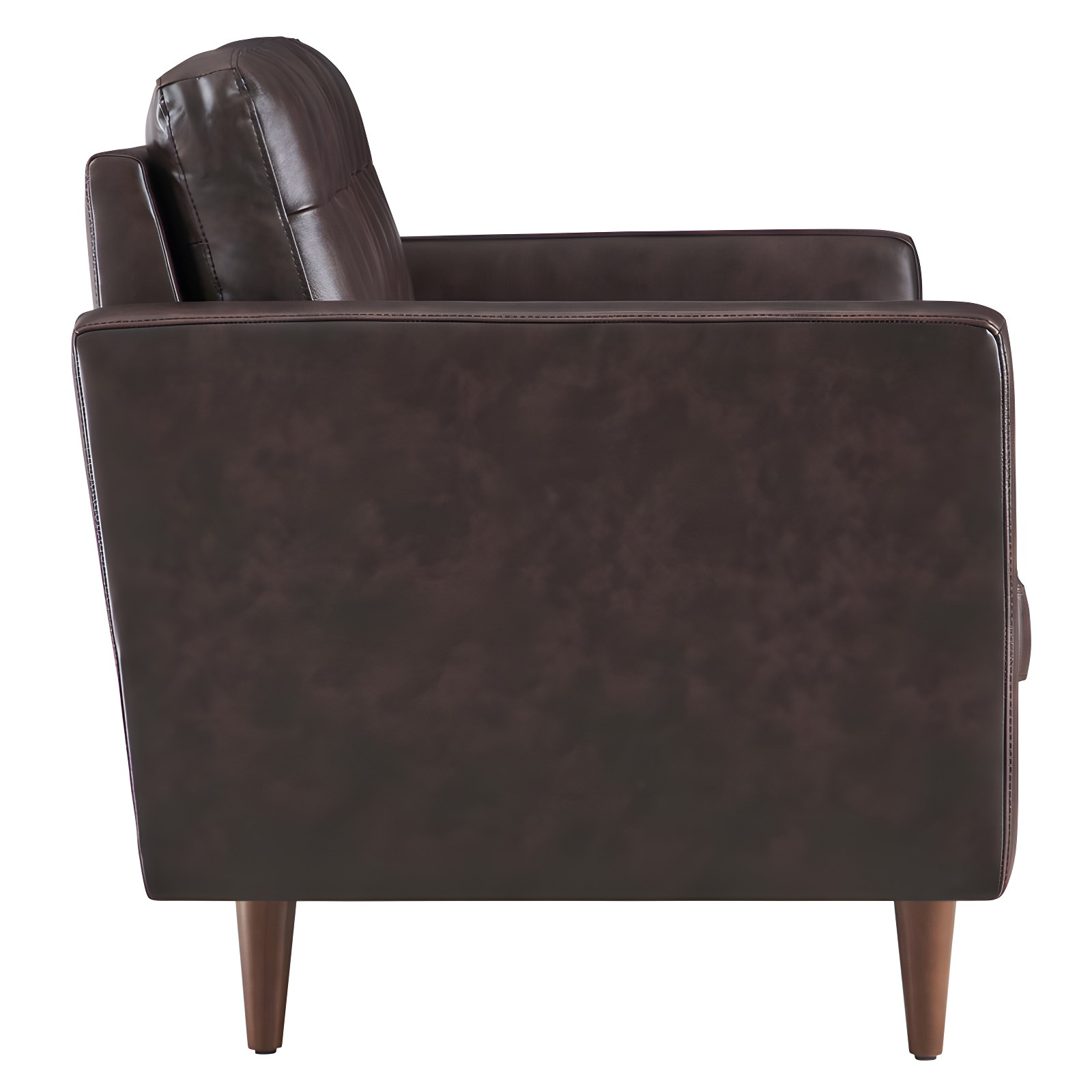 Modway Exalt Tufted Leather Loveseat
