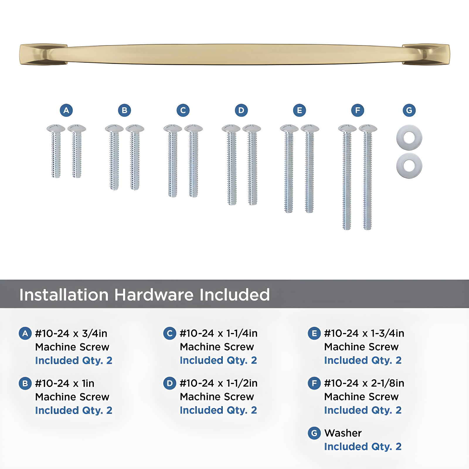 Amerock Highland Ridge 18 inch (457mm) Center-to-Center Champagne Bronze Appliance Pull