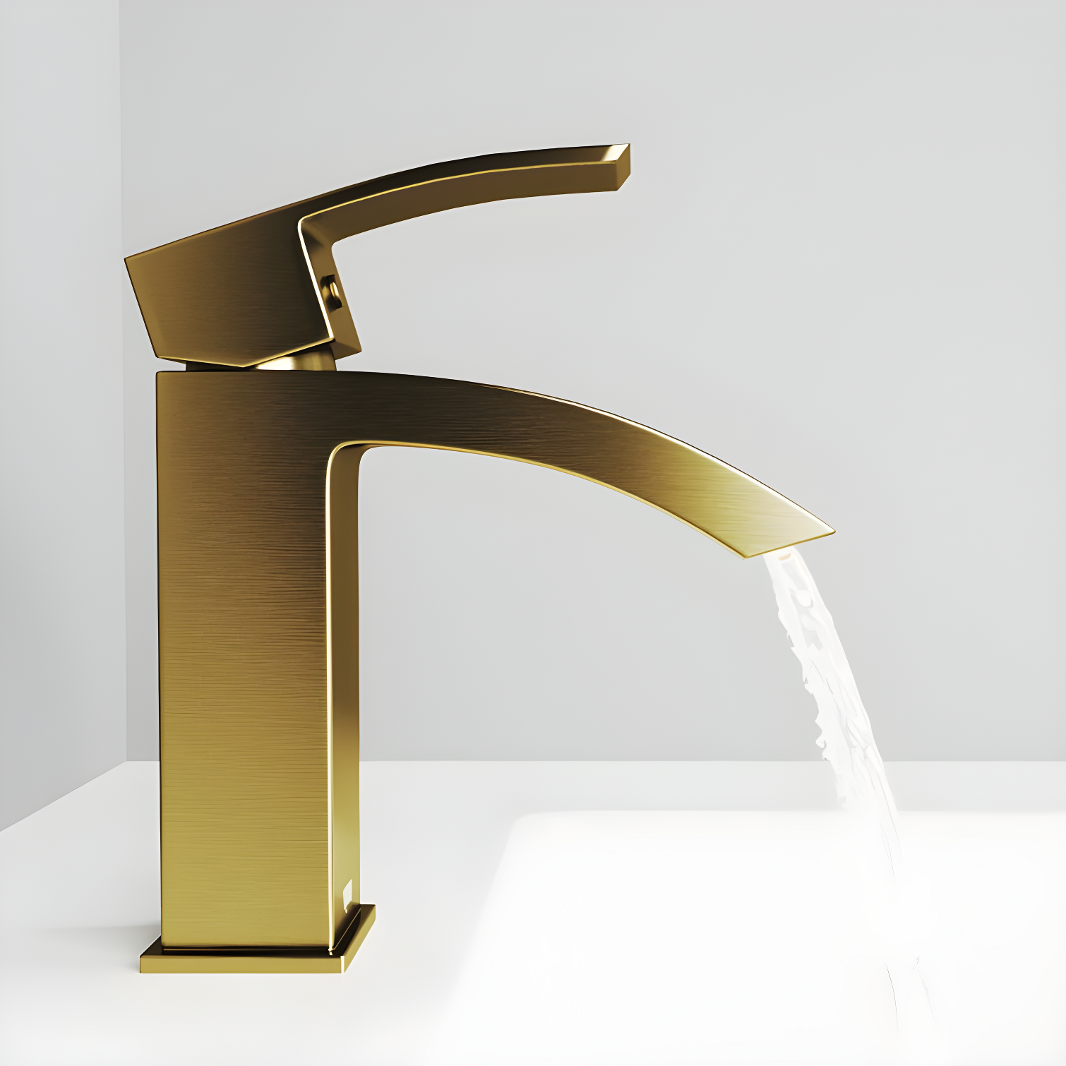 Satro 7" H Single Handle Single Hole Bathroom Faucet