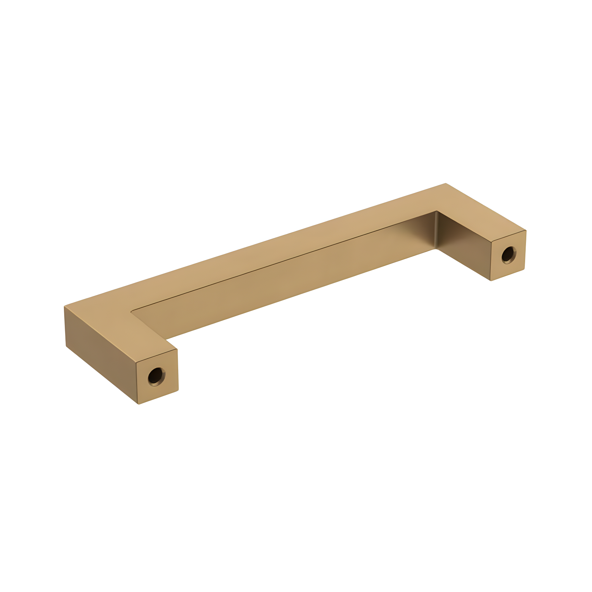 Amerock Monument 3-3/4 inch (96mm) Center-to-Center Champagne Bronze Cabinet Pull