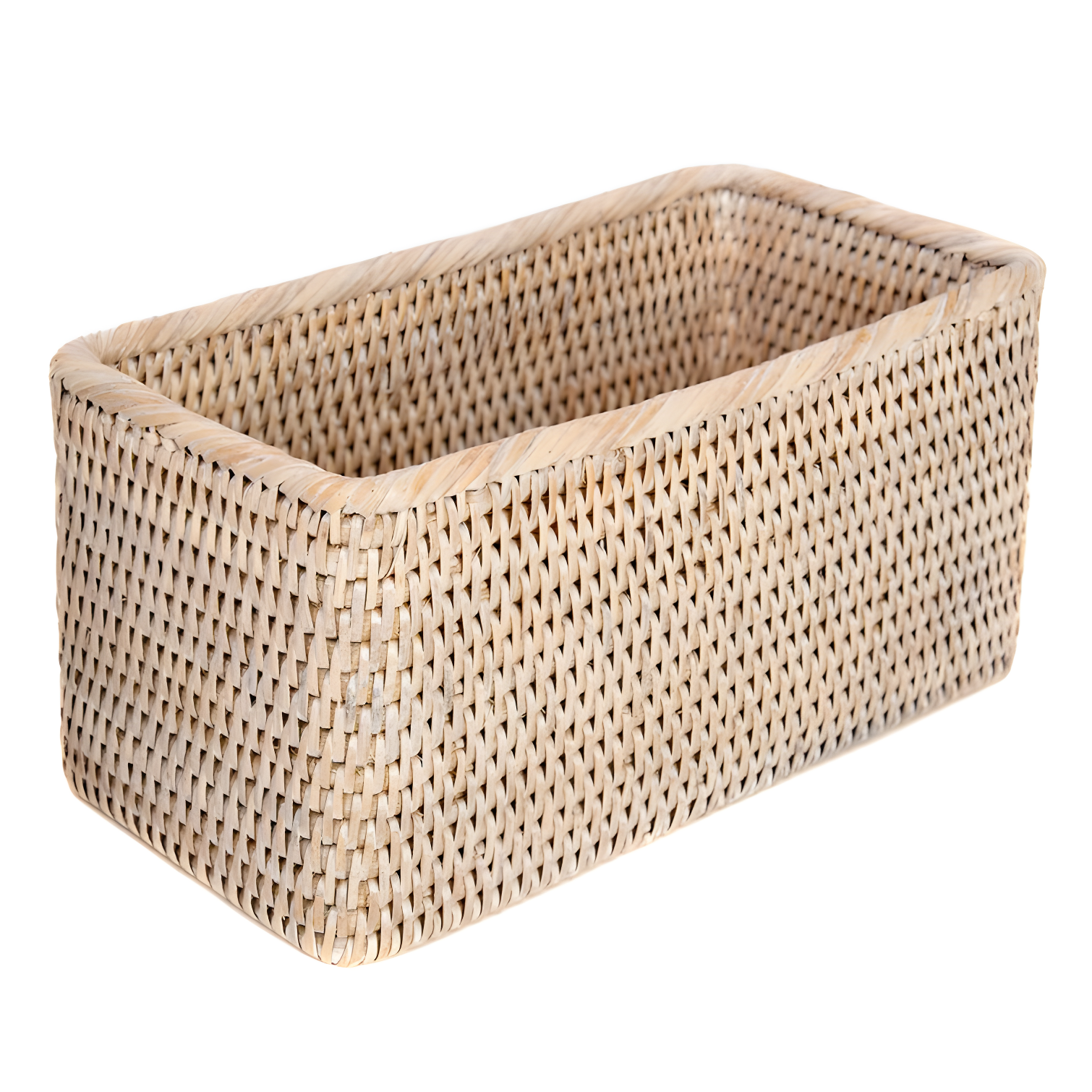 Rosecliff Heights Bavan Rattan Basket & Reviews | AllModern