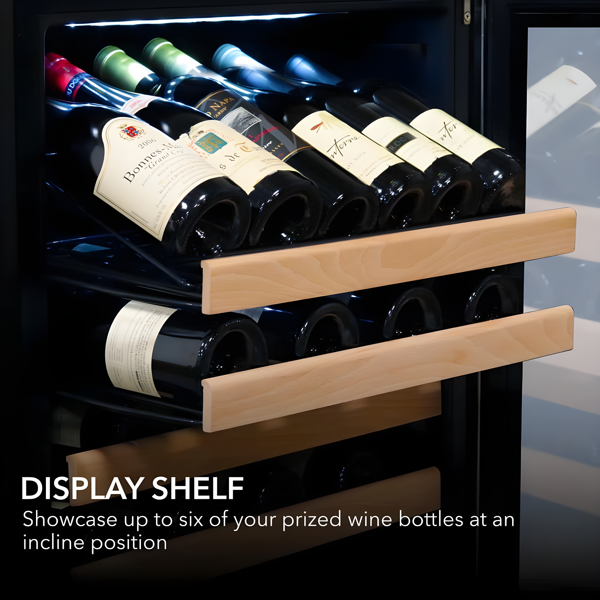 Whynter Whynter 92 Bottle Dual Zone Built-In Wine Refrigerator