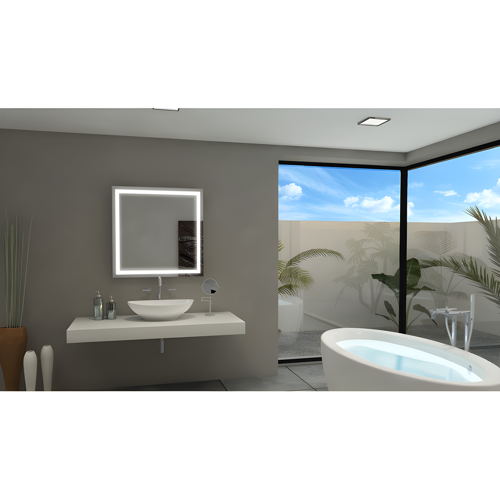 Paris Mirror Harmony LED Wall Mirror