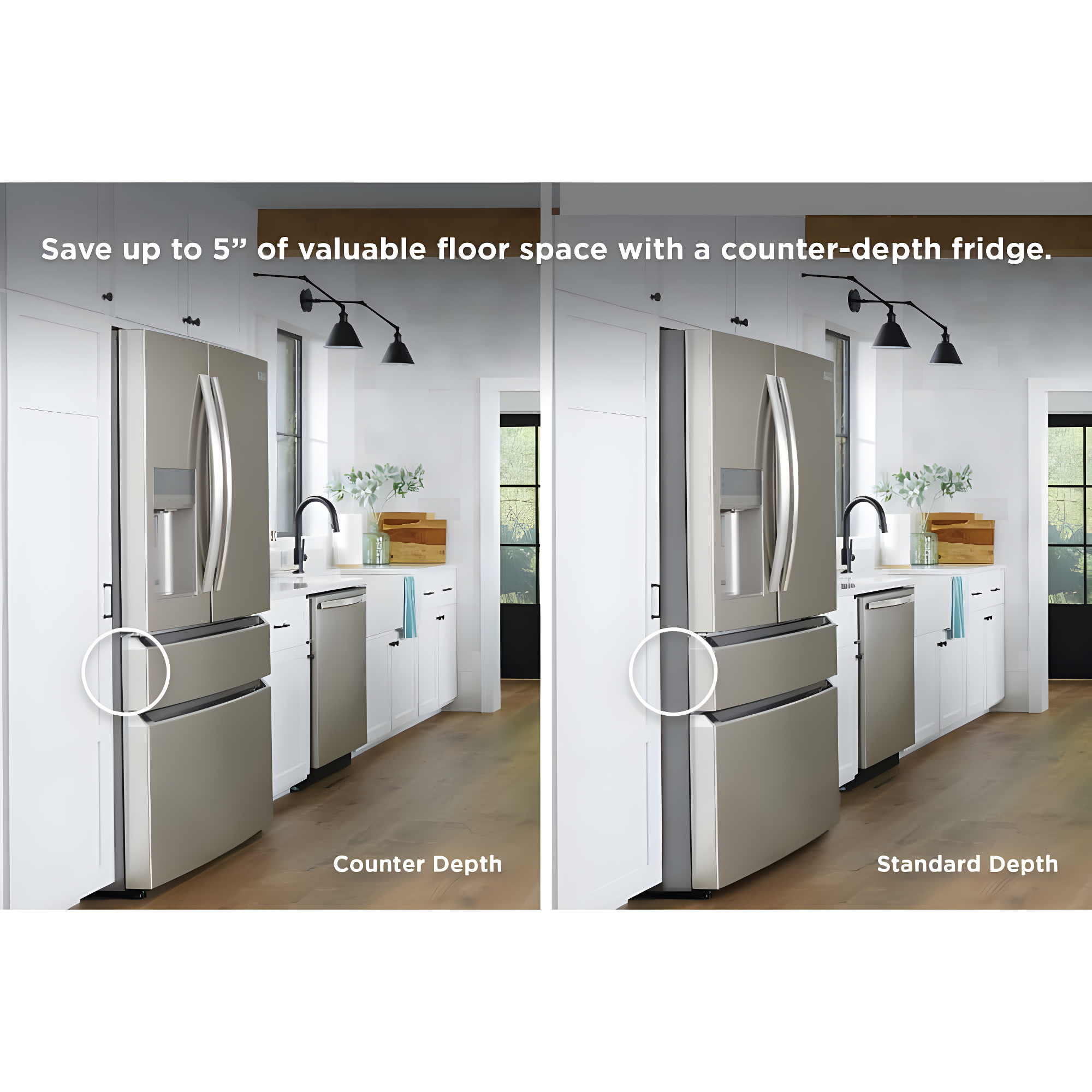 Frigidaire 36" 22.1 Cubic Feet French Door Refrigerator