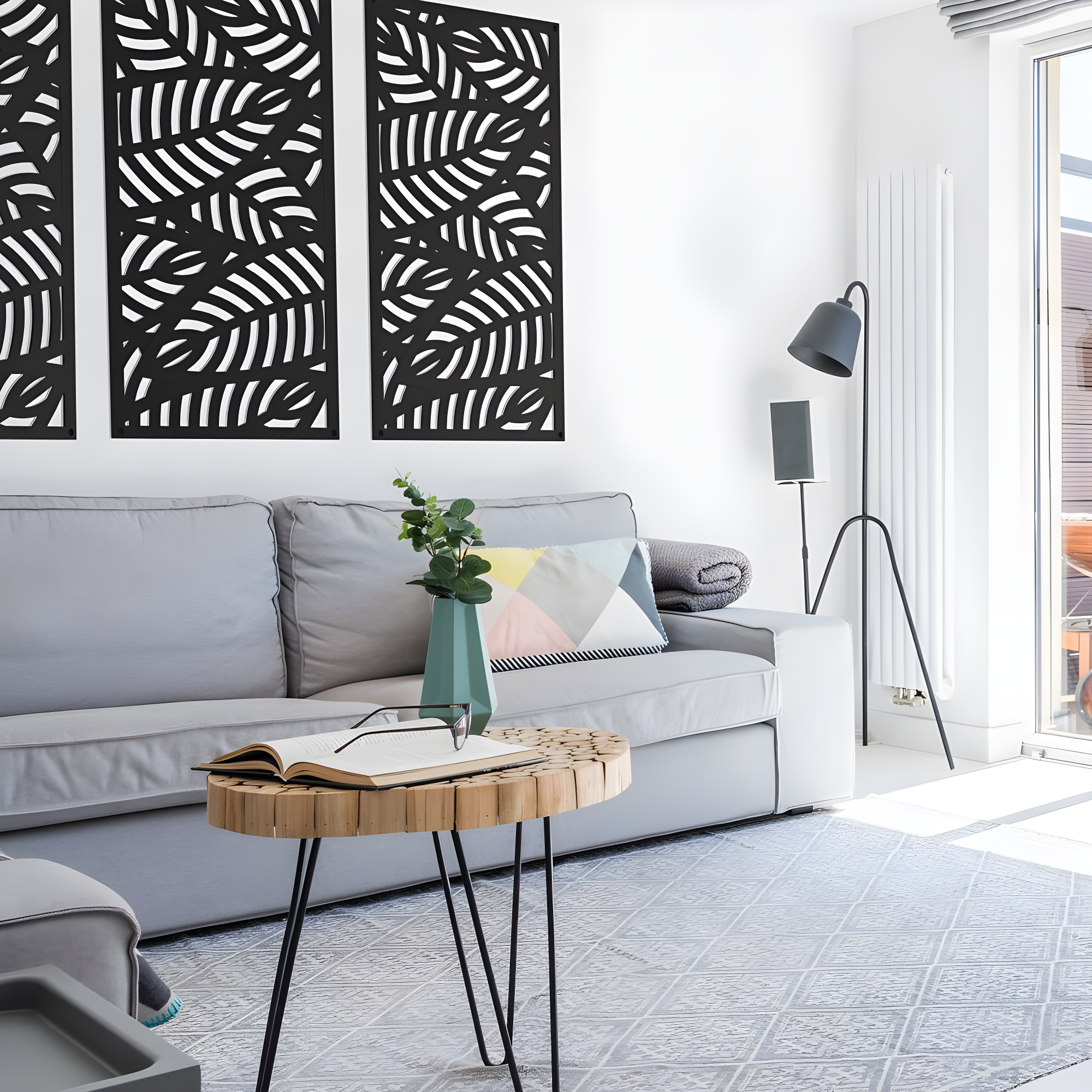 Barrette Outdoor Living 2 ft. x 4 ft. Sanibel Decorative Screen